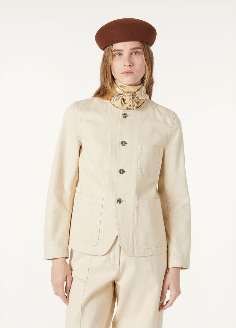 Loro Piana o1srvl11e0526 FAP2845 Farley Jacket in Beige Size M / US 6-8 / IT 42-44 - 4 Thumbnail