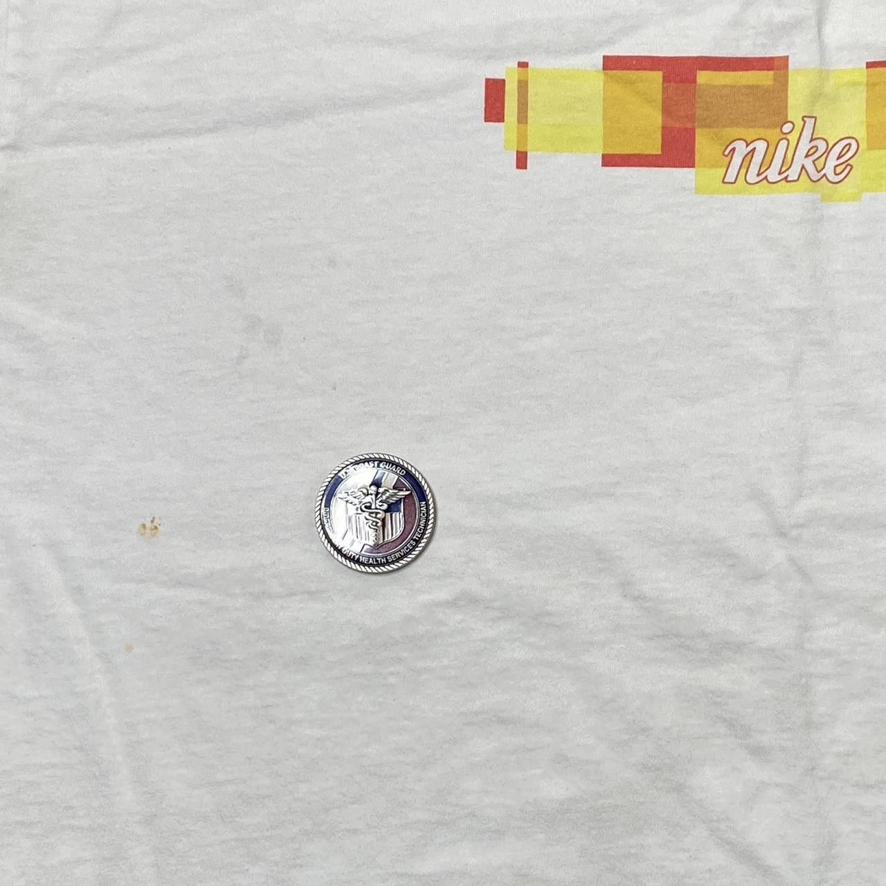 Nike Vintage Nike Box Logo White Tee Size XL Size US XL / EU 56 / 4 - 3 Thumbnail