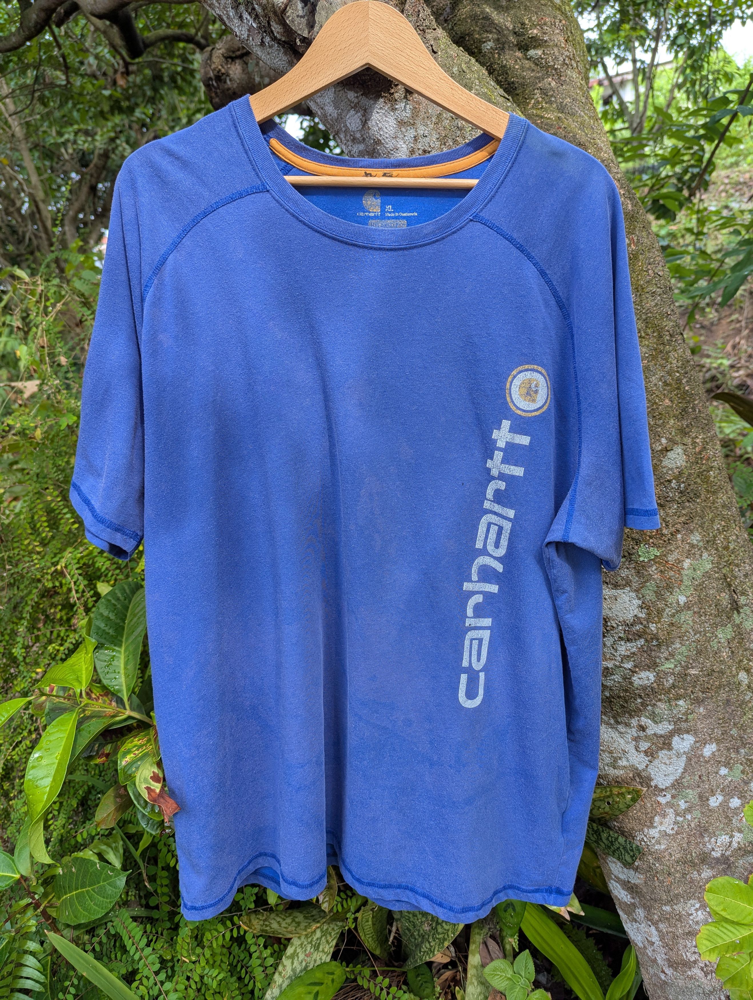 Carhartt Thrashed Carhartt Sunfaded Tshirt Size US XL / EU 56 / 4 - 1 Thumbnail