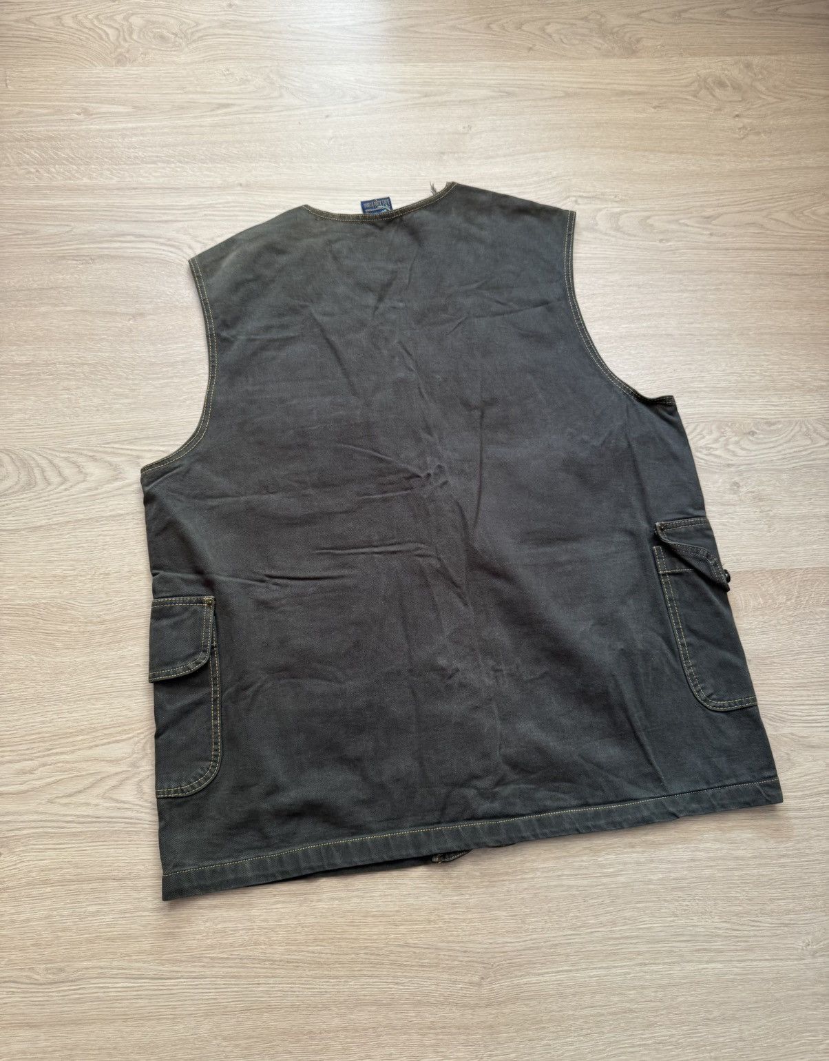 Karl Kani Vintage 90’s Karl Kani Rare Tactical Vest Rap y2k Baggy Size US XL / EU 56 / 4 - 7 Thumbnail