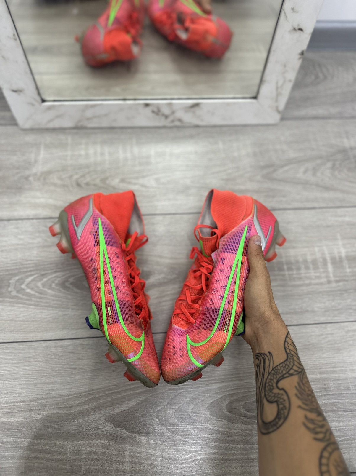 Nike Nike Mercurial Superfly 8 Elite Boots Size US 10.5 / EU 43-44 - 1 Thumbnail