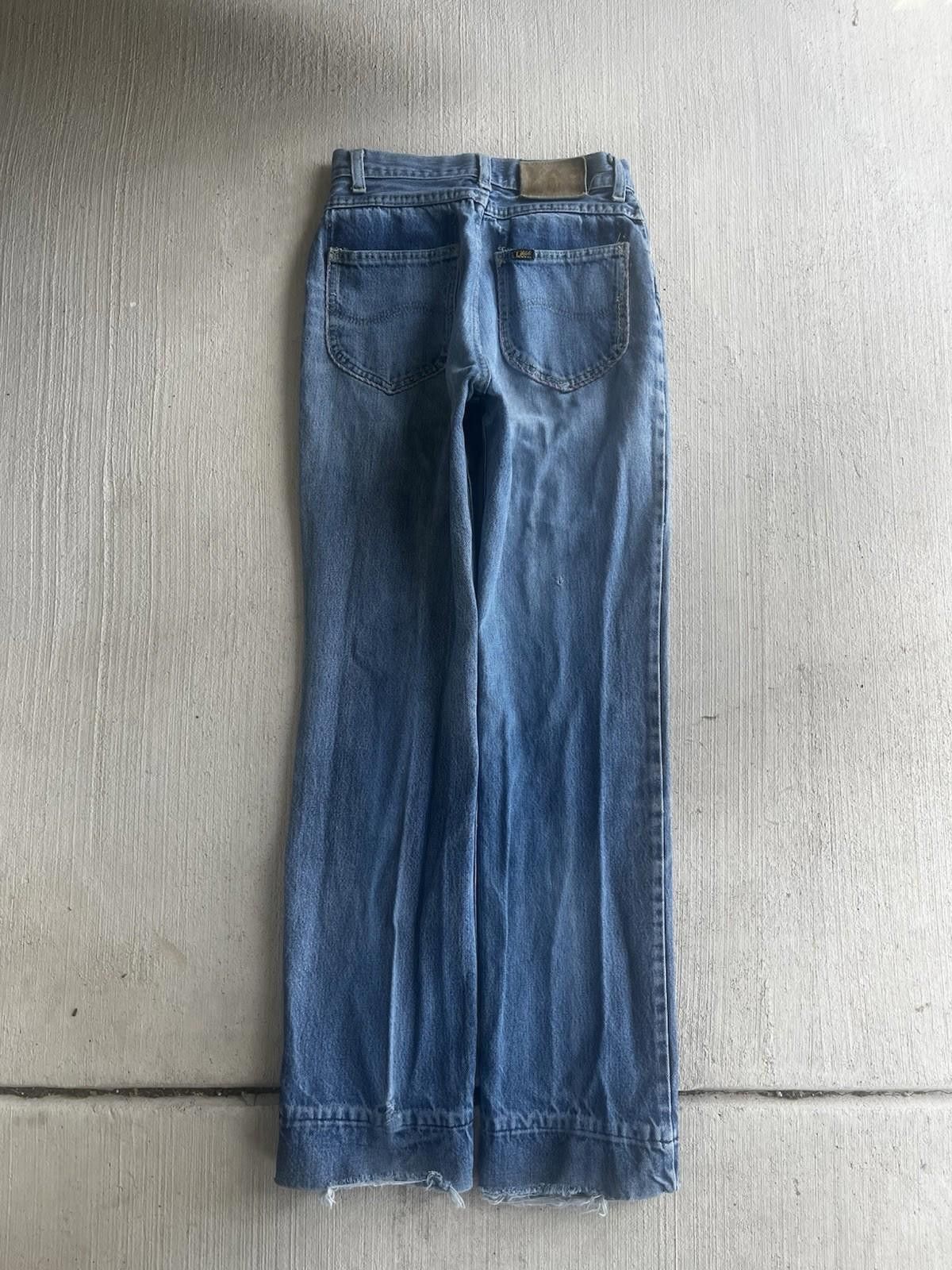 Lee Vintage 80s Lee's Denim Talon Zipper Jeans Women Size 26 Size 26" / US 2 / IT 38 - 6 Thumbnail