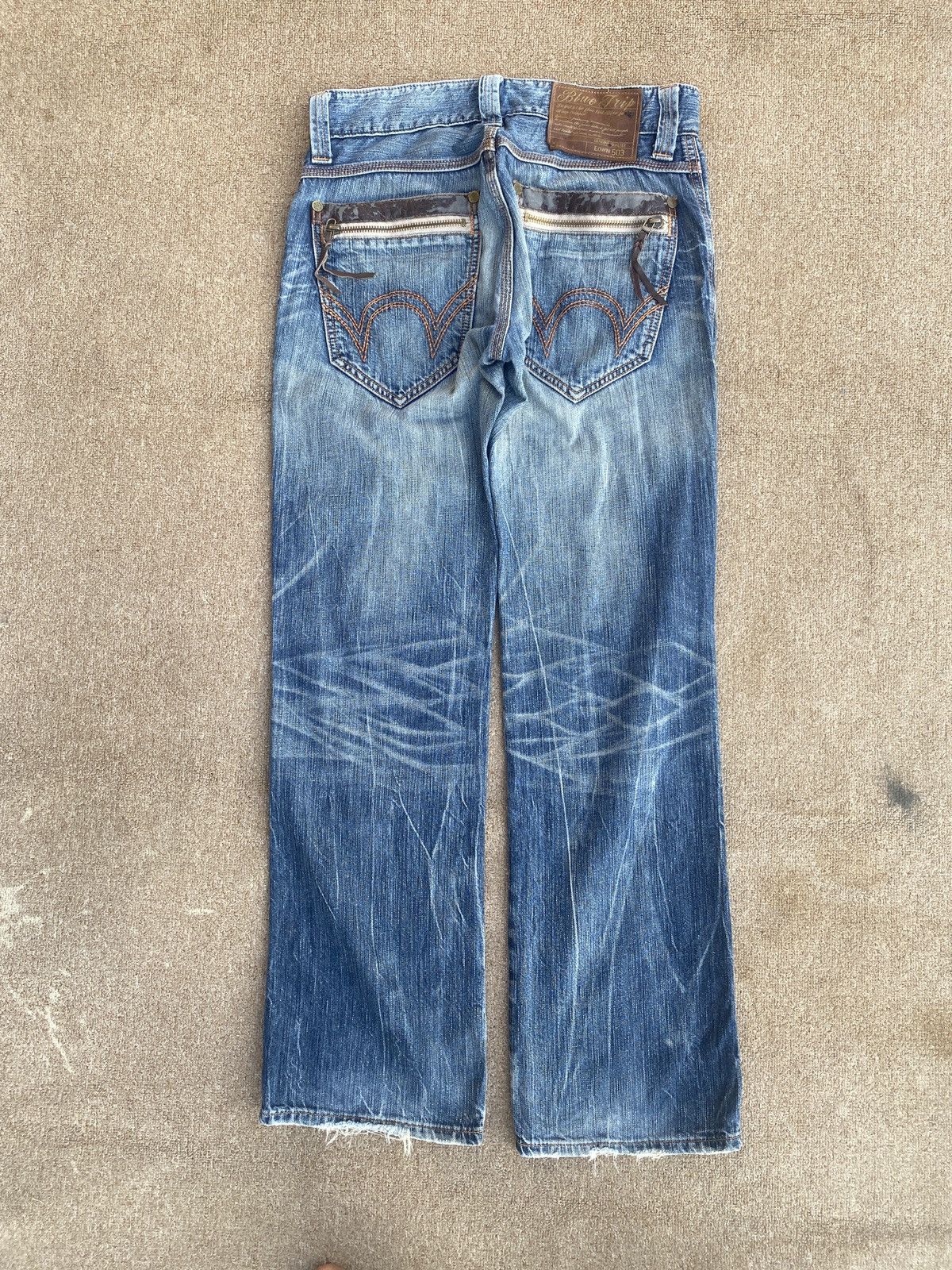 14th Addiction × Edwin Vintage edwin blue trip straight cut denim Size US 30 / EU 46 - 13 Thumbnail