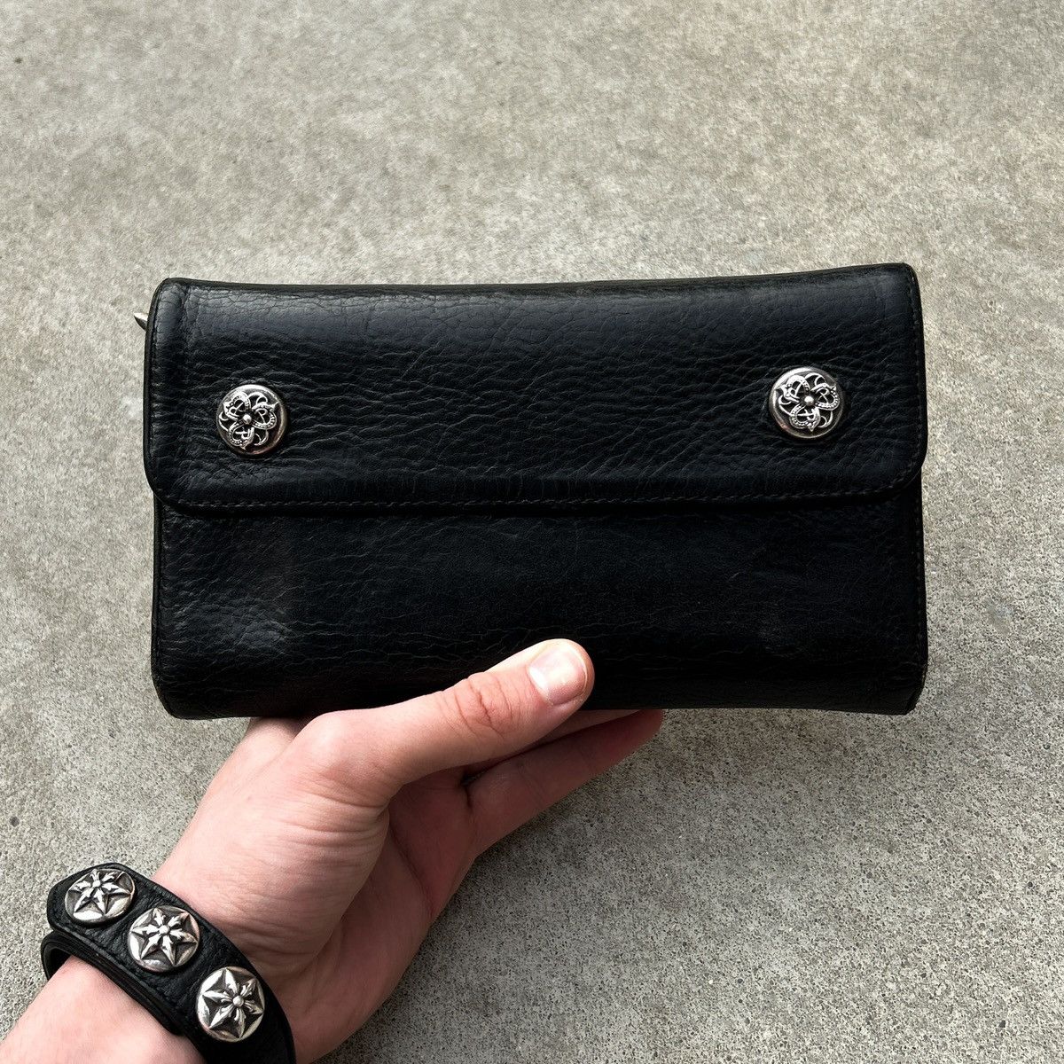 Chrome Hearts Celtic Wave Wallet