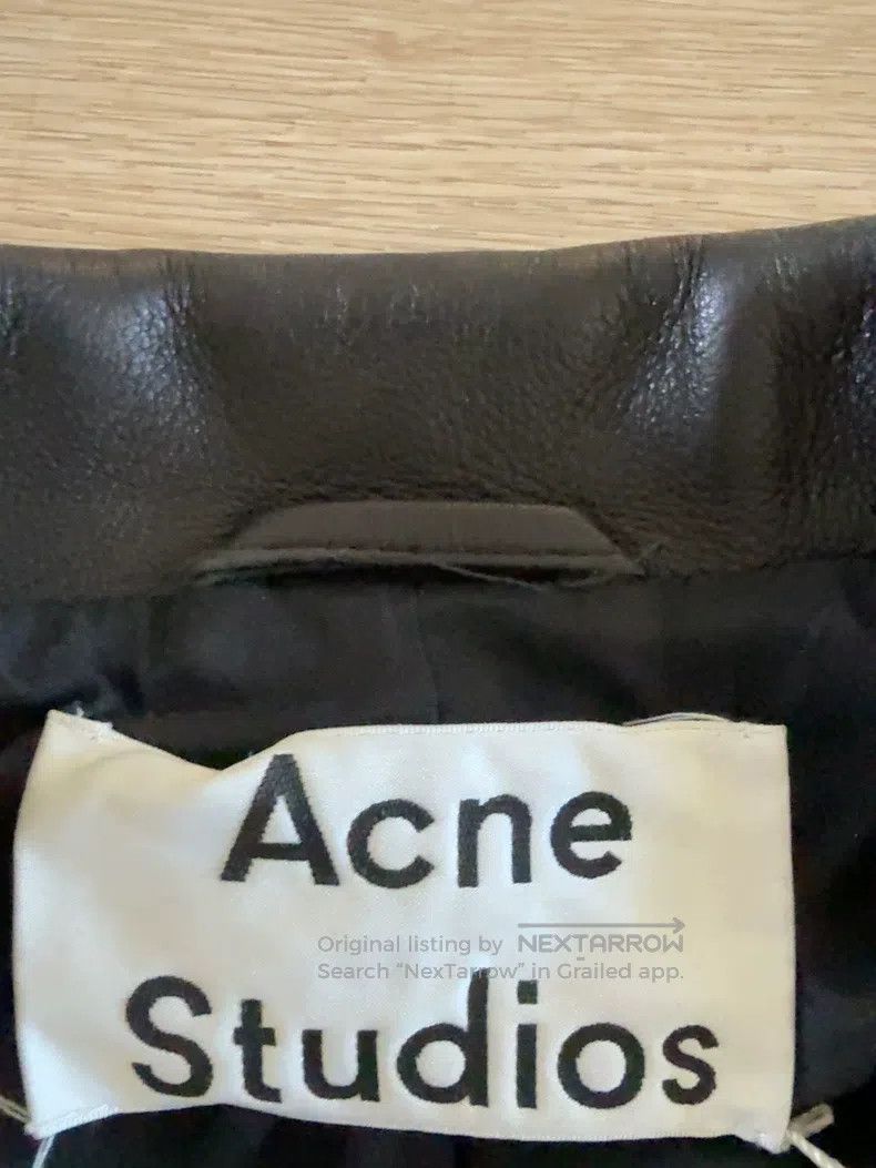 Acne Studios Acne Studios Leather Jacket, pure lambskin Size XXS / US 00 / IT 34 - 3 Thumbnail
