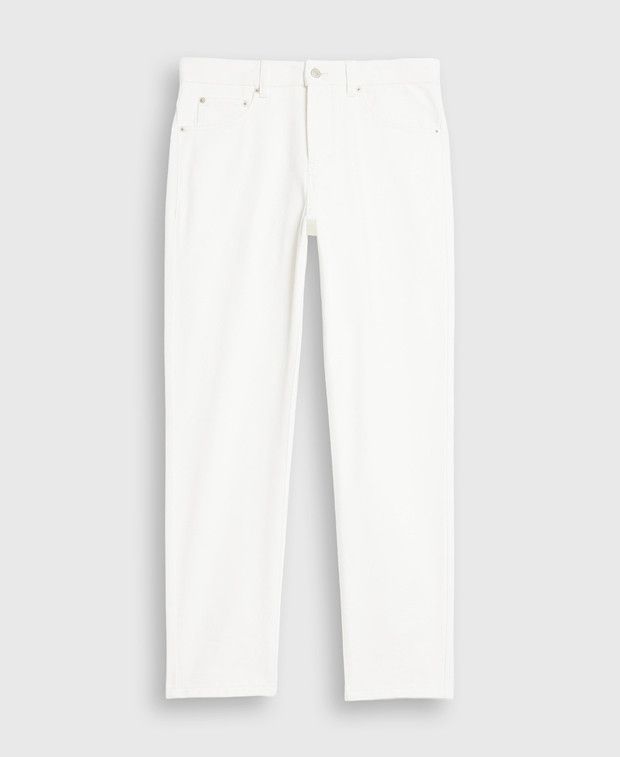 Straight-leg jeans