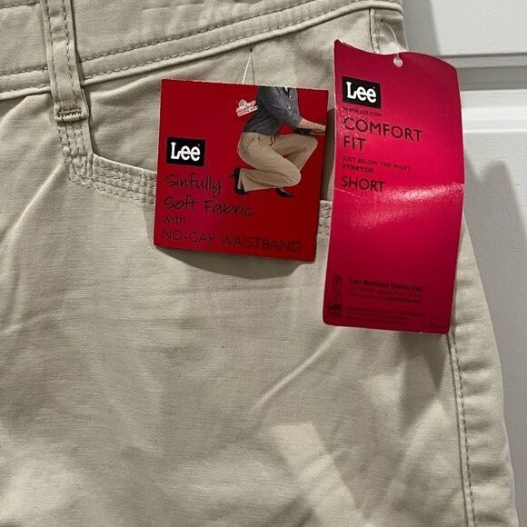 Lee Lee Comfort Fit Stretchy Chino Shorts 6M Size 28" / US 6 / IT 42 - 6 Thumbnail