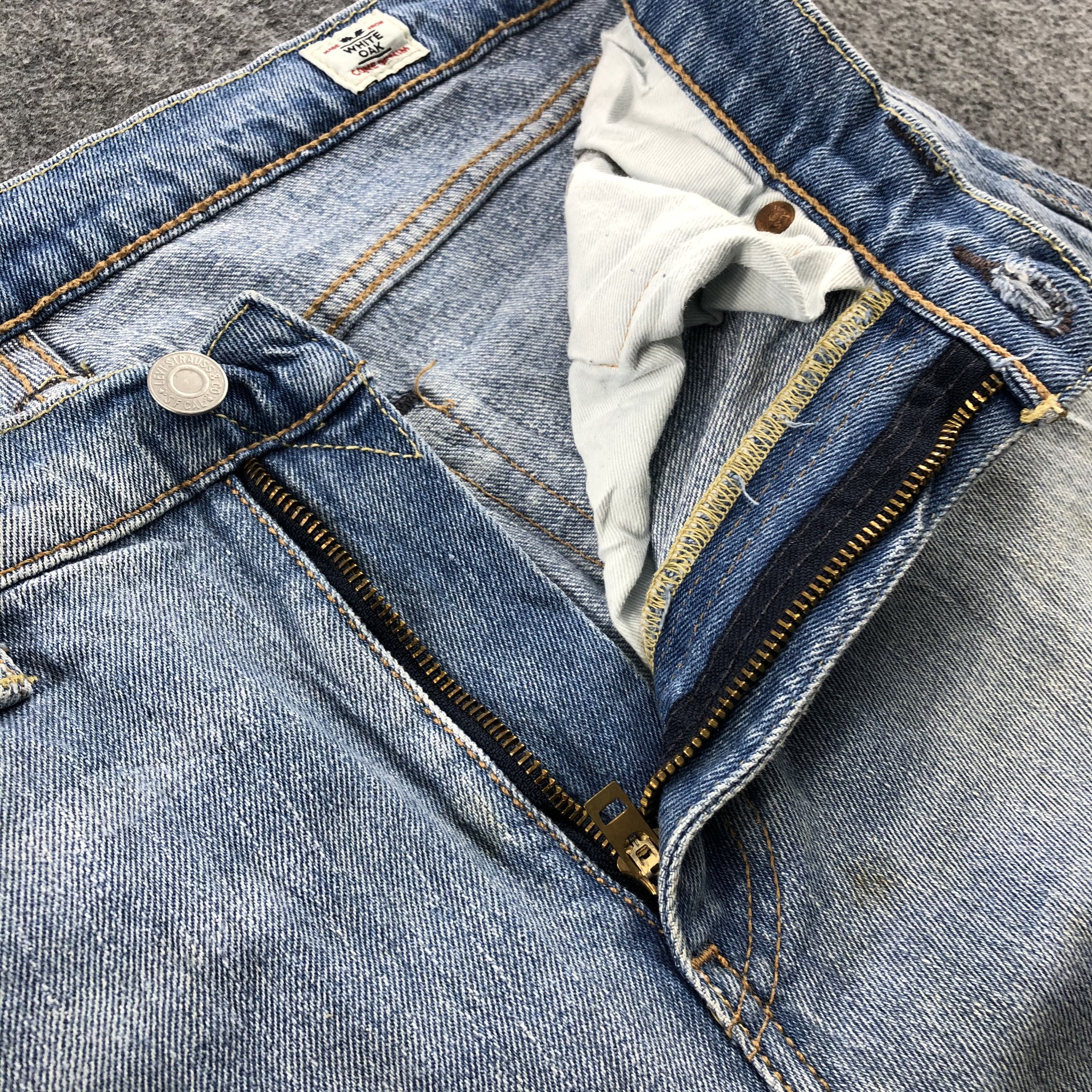 Levi's Vintage Levis 511 Jeans Light Washed Denim KJ473 Size US 33 - 7 Thumbnail