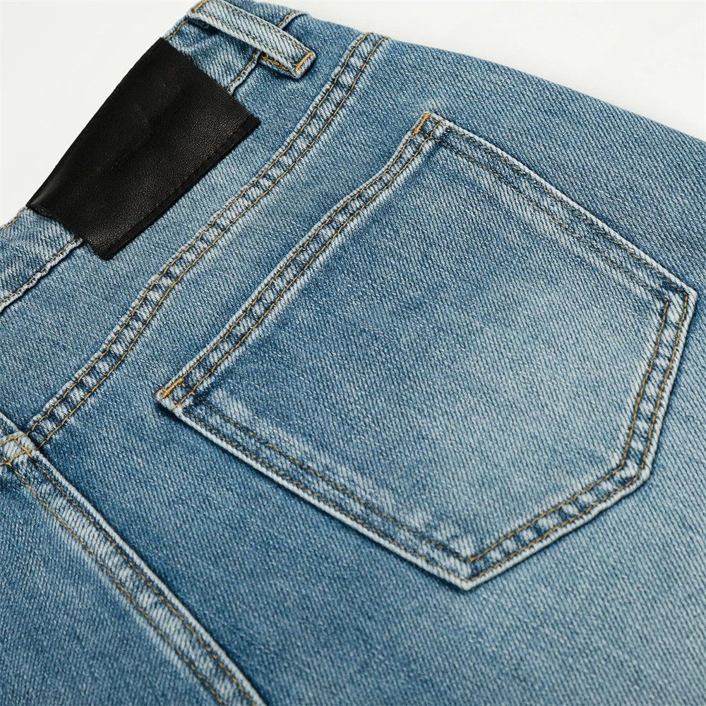 Jean Men's loose American washed casual jeans Size US 32 / EU 48 - 4 Thumbnail