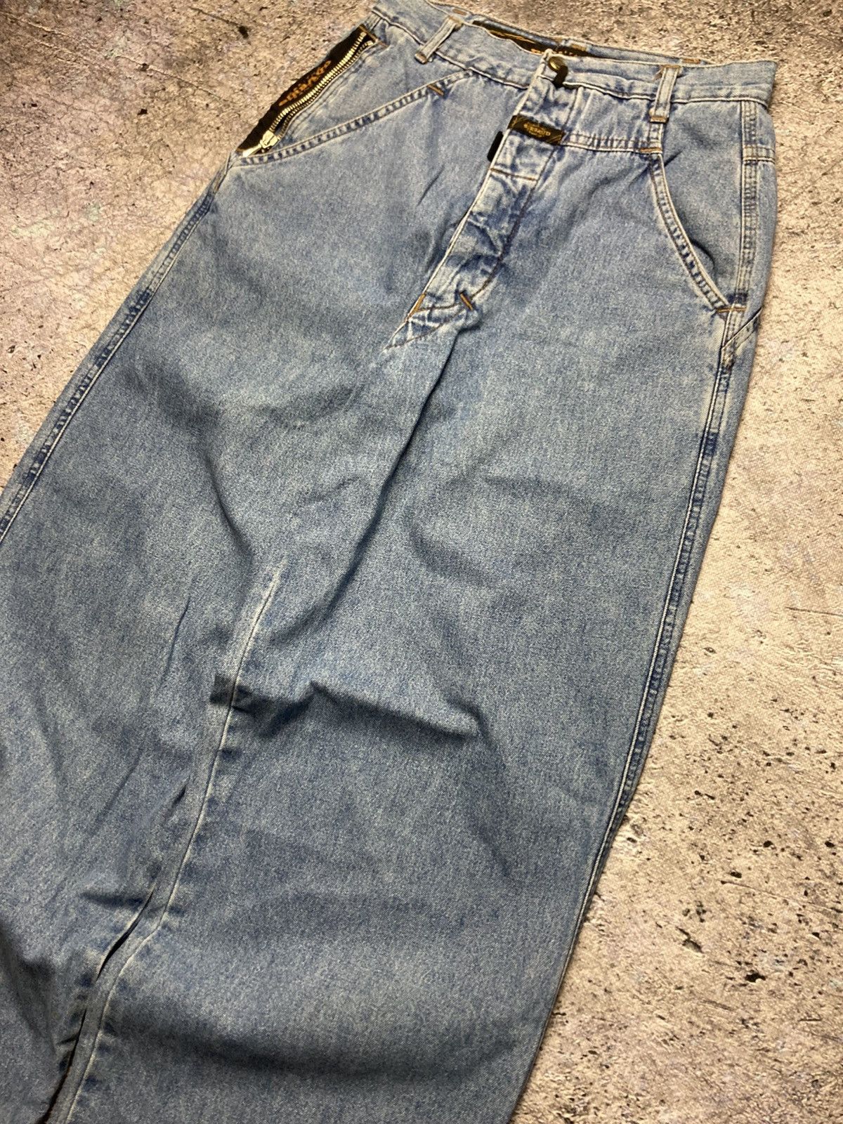 Marithe + Francois Girbaud × Vintage Jeans Zip Marithe Francois Girbaud ZipPants Opium zipper Size US 26 / EU 42 - 5 Thumbnail