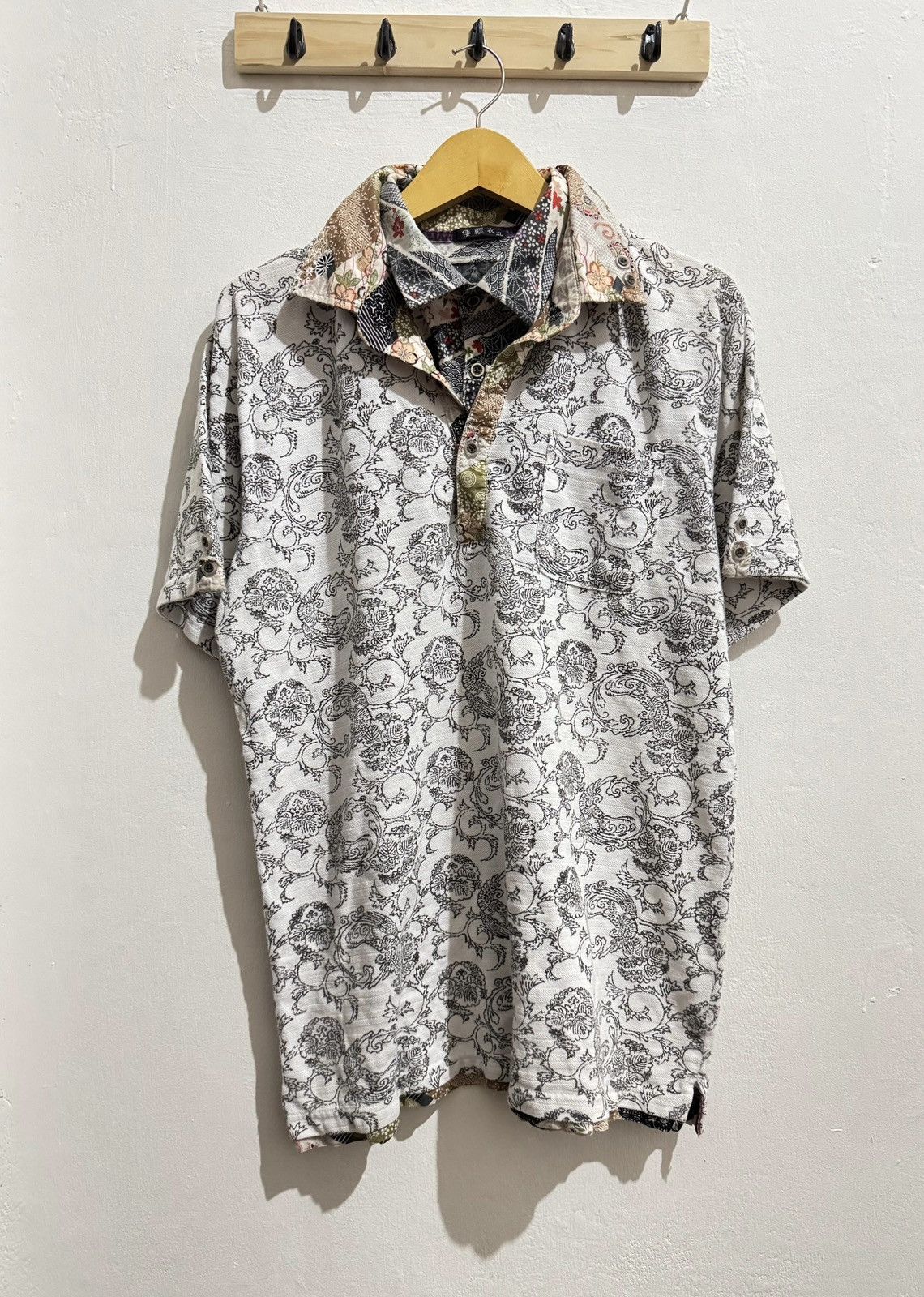 Hysteric Glamour × If Six Was Nine × Japanese Brand Y2k Sukajan style polo shirt Size US L / EU 52-54 / 3 - 1 Thumbnail