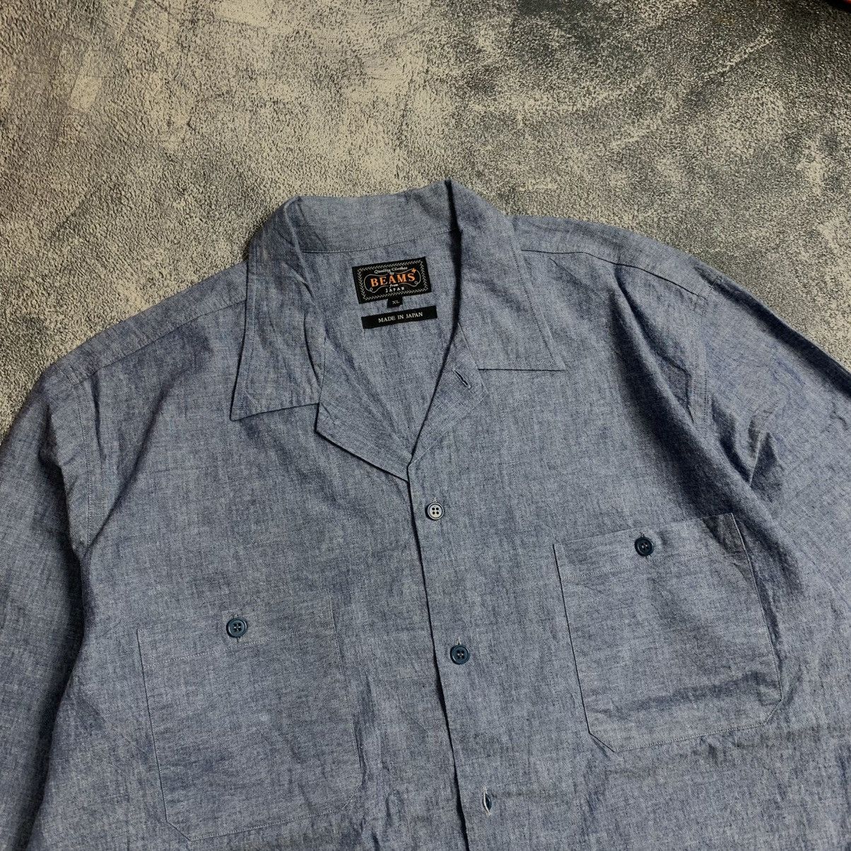 Beams Japan Beams Self edge Button Up shirts Size US XL / EU 56 / 4 - 2 Thumbnail