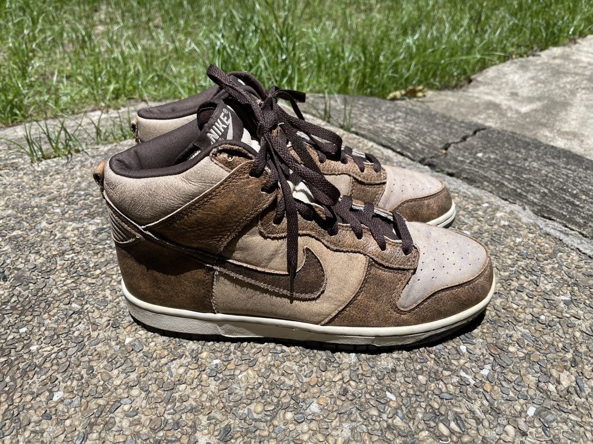 Nike Rare Vintage Nike Dunk High 2003 Grunge Dirty Pack Size US 9 / EU 42 - 1 Thumbnail