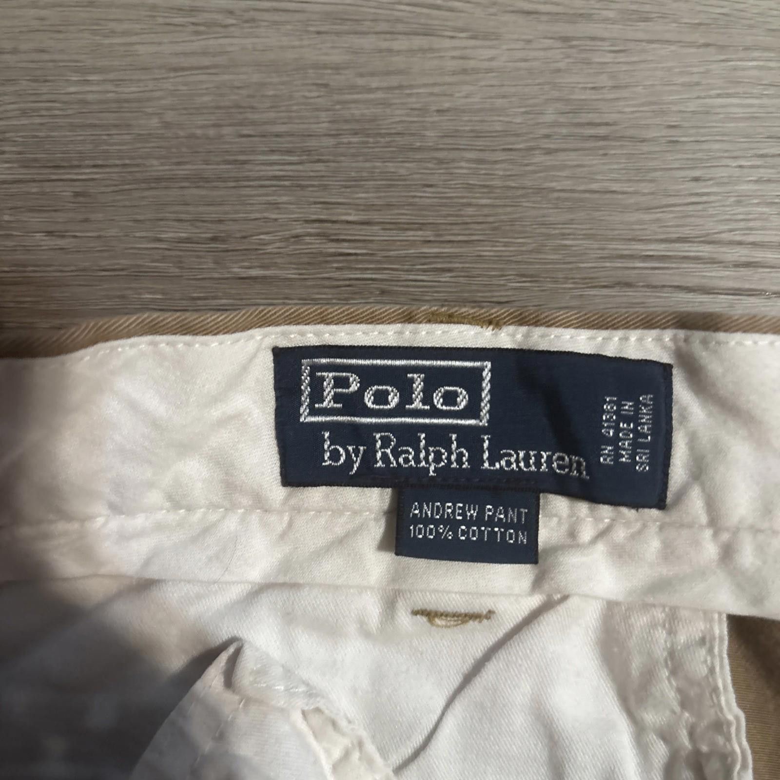 Polo Ralph Lauren Polo Ralph Lauren Andrew Chino Pants Mens 38x30 Brown Size US 38 / EU 54 - 2 Thumbnail