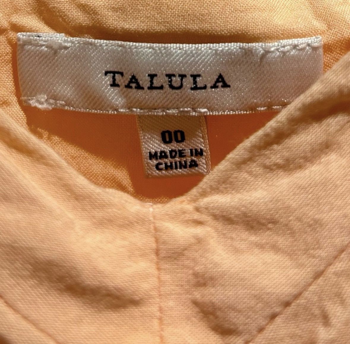 Other Talula Peach Short Sundress Strappy A-line Junior’s Size 00 Size XXS / US 00 / IT 34 - 2 Thumbnail
