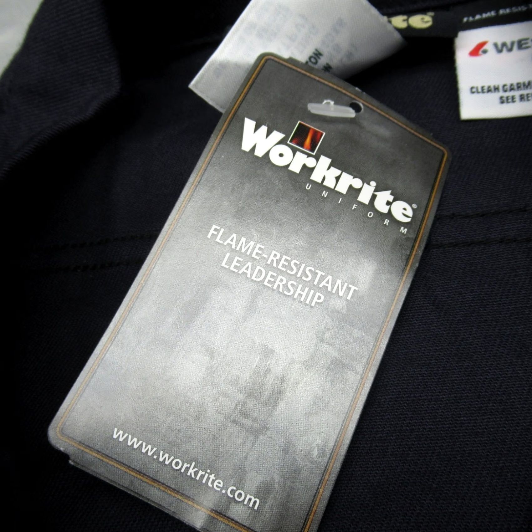 Vintage VINTAGE Workrite Uniform Shirt XXL Navy Flame Resistant Leadership Long Sleeve USA NEW Size US XXL / EU 58 / 5 - 4 Thumbnail