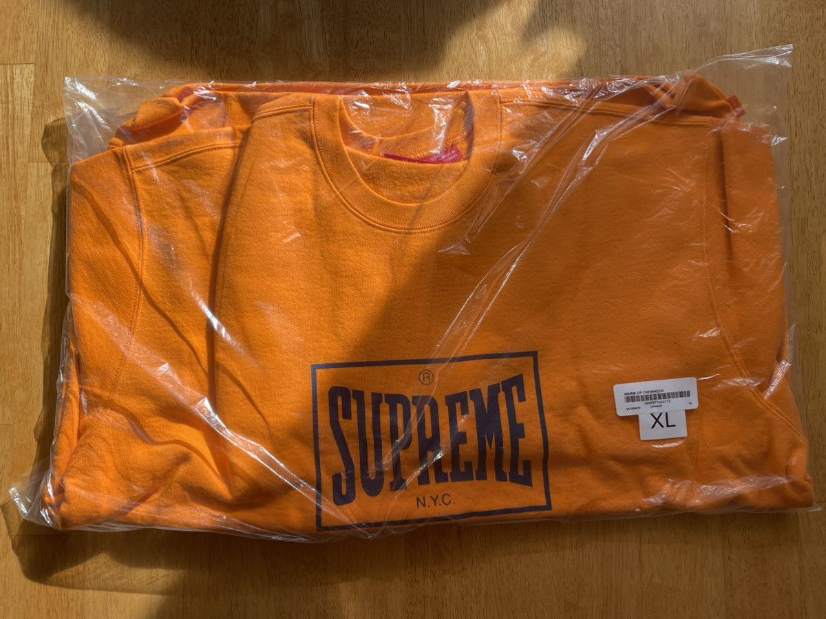 Supreme Supreme SS19 Warm Up Crewneck Size US XL / EU 56 / 4 - 2 Thumbnail