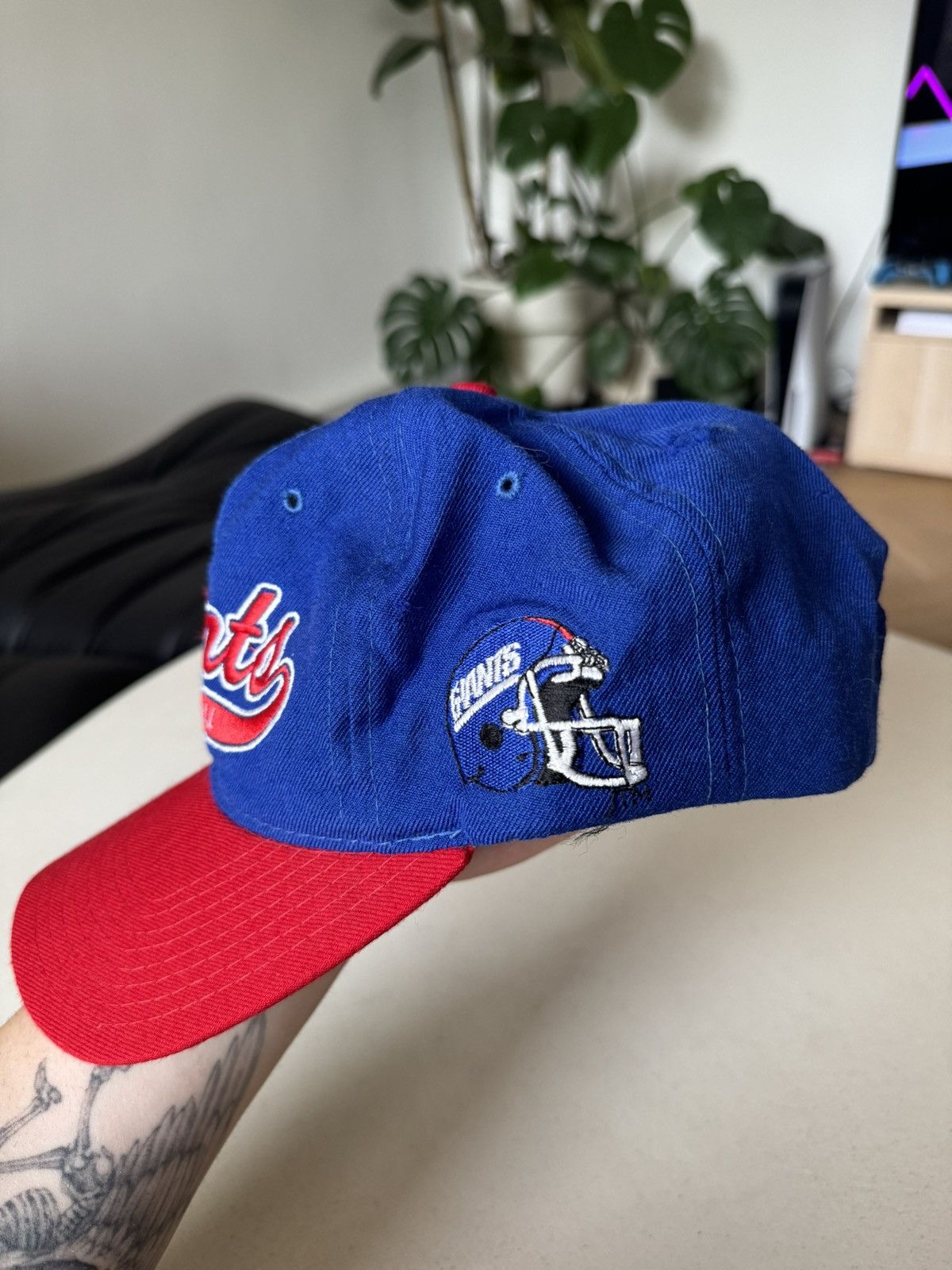 Starter Vintage 90s NY Giants Starter Snapback Hat Pro Line Logo 7 Size ONE SIZE - 2 Thumbnail
