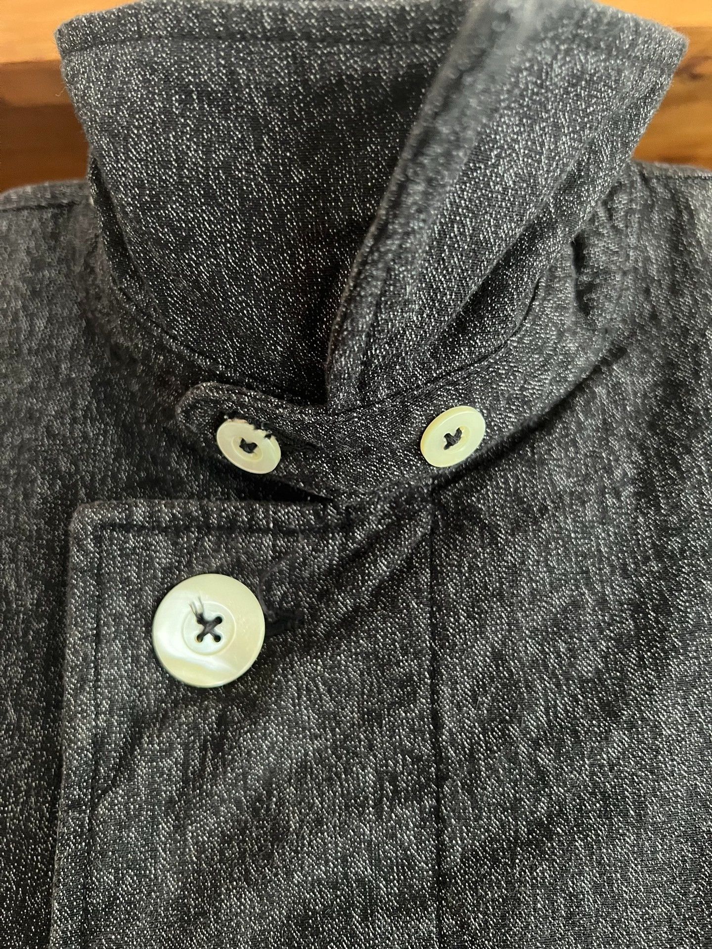 Visvim Colimbo Pepper Salt Trench Coat Size US M / EU 48-50 / 2 - 3 Thumbnail