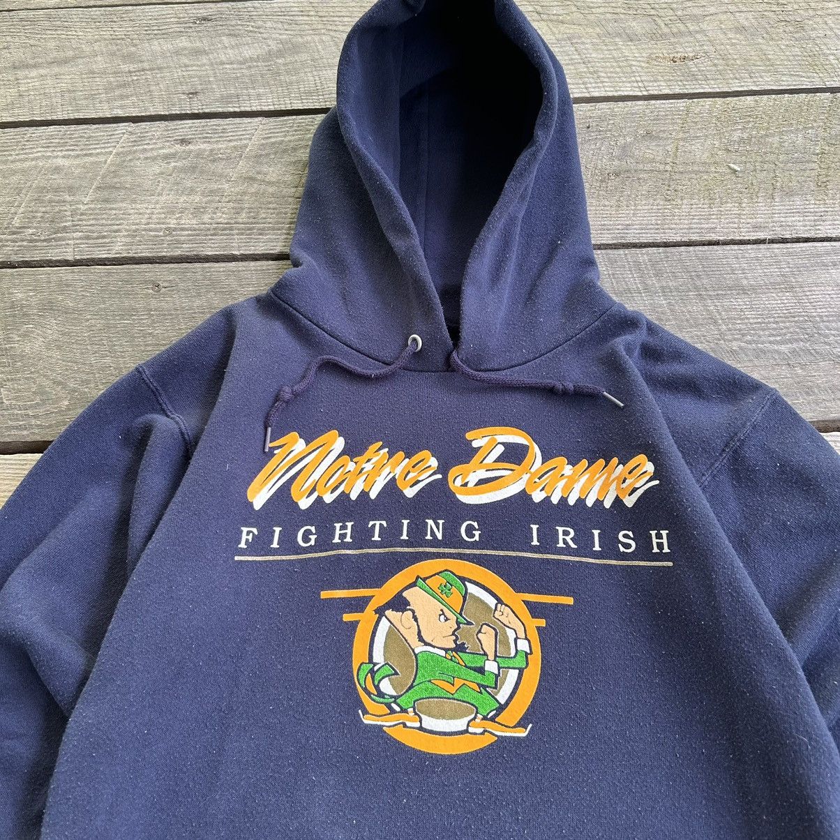 Other Vintage 90s Notre Dame Fighting Irish Collegiate Hoodie Size US S / EU 44-46 / 1 - 3 Thumbnail