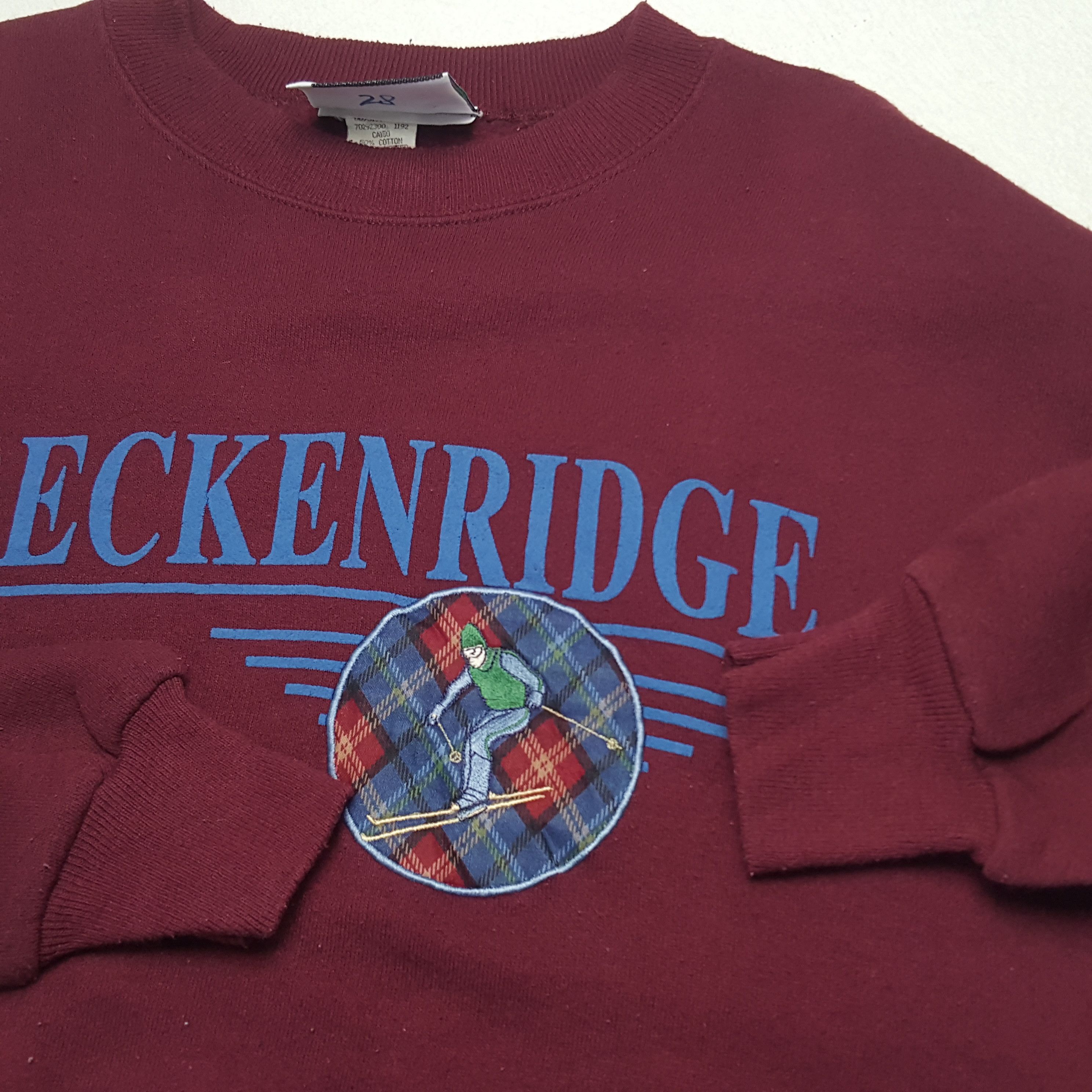 Vintage Vintage Breckenridge Ski Sweatshirt Size US M / EU 48-50 / 2 - 7 Thumbnail