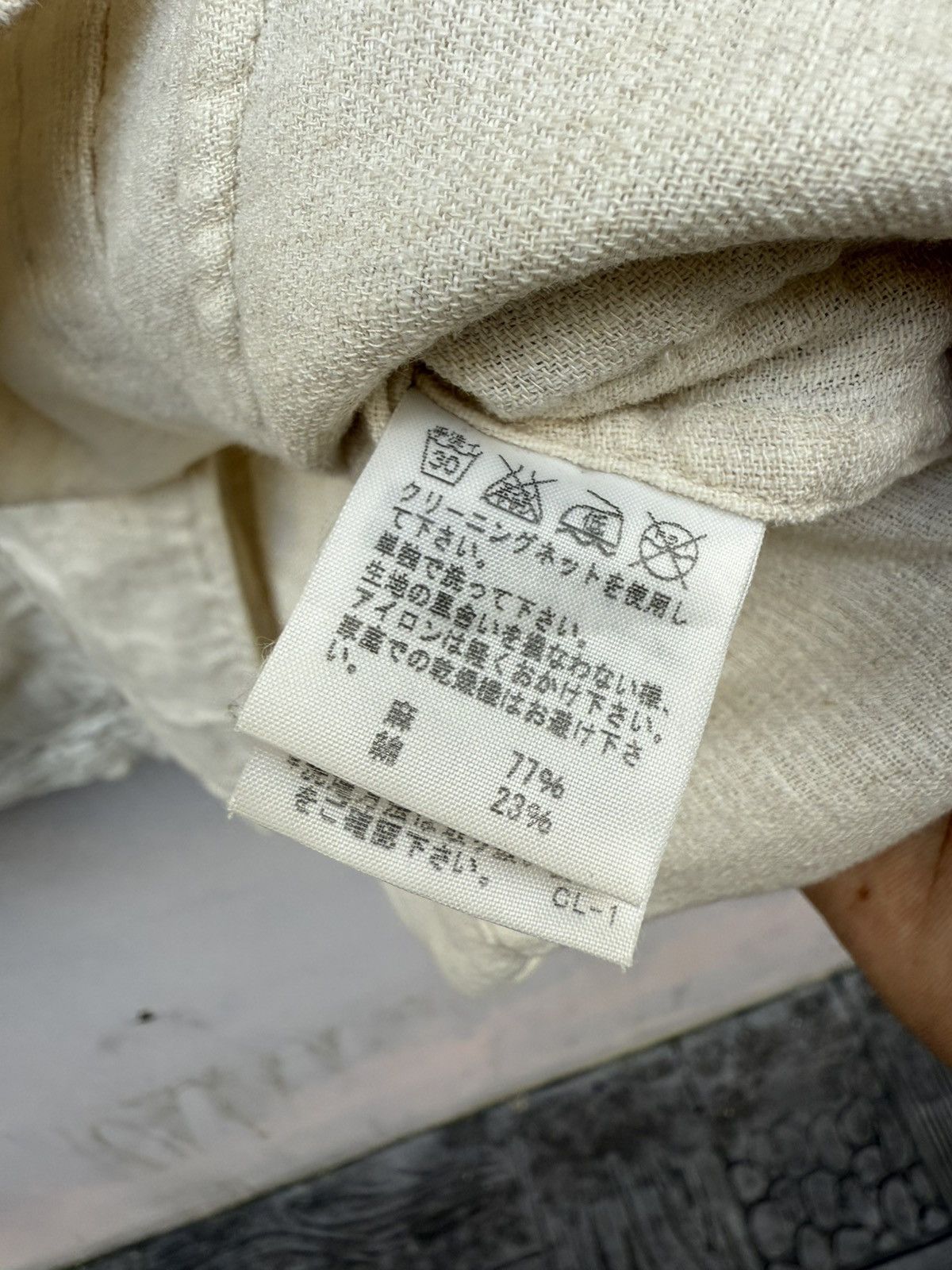 Issey Miyake Plantation by ISSEY MIYAKE Linen Overshirt Size US M / EU 48-50 / 2 - 6 Thumbnail
