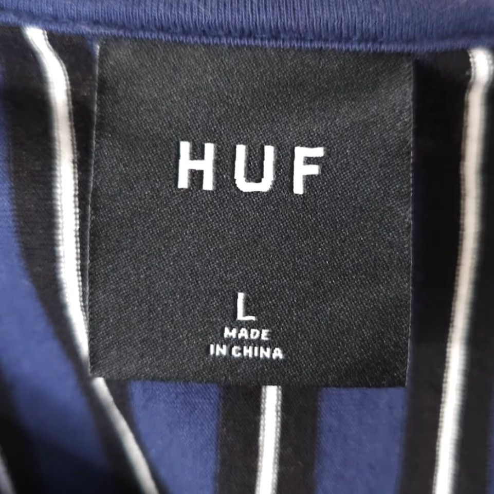 Huf VINTAGE? No — HUF WorldWide T Shirt Mens Size Large Blue Pink Striped Streetwear Shirt Mens Large Blue Striped Streetwear Size US L / EU 52-54 / 3 - 5 Thumbnail