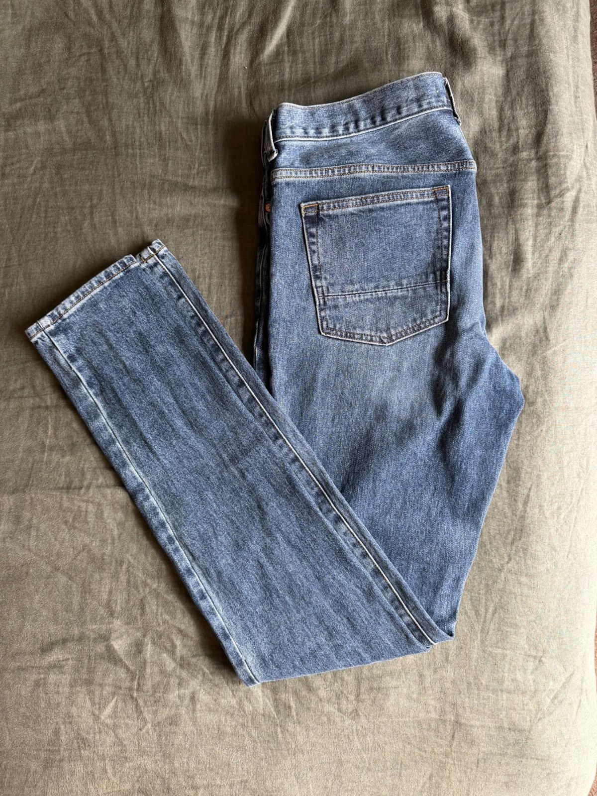 Pacsun Pacsun Stacked Skinny Denim Jeans Size US 32 / EU 48 - 2 Thumbnail