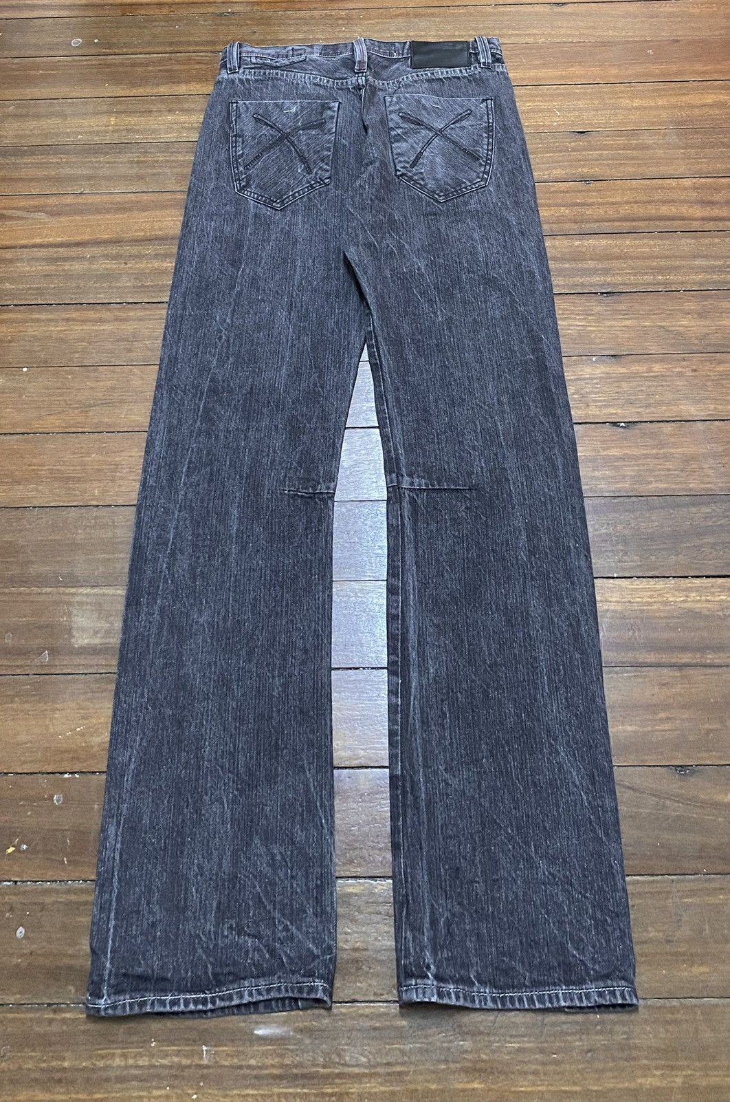 AKOO Rare Design Vintage Brand Akoo Rapper Baggy Jeans 2000s Size US 34 / EU 50 - 2 Thumbnail