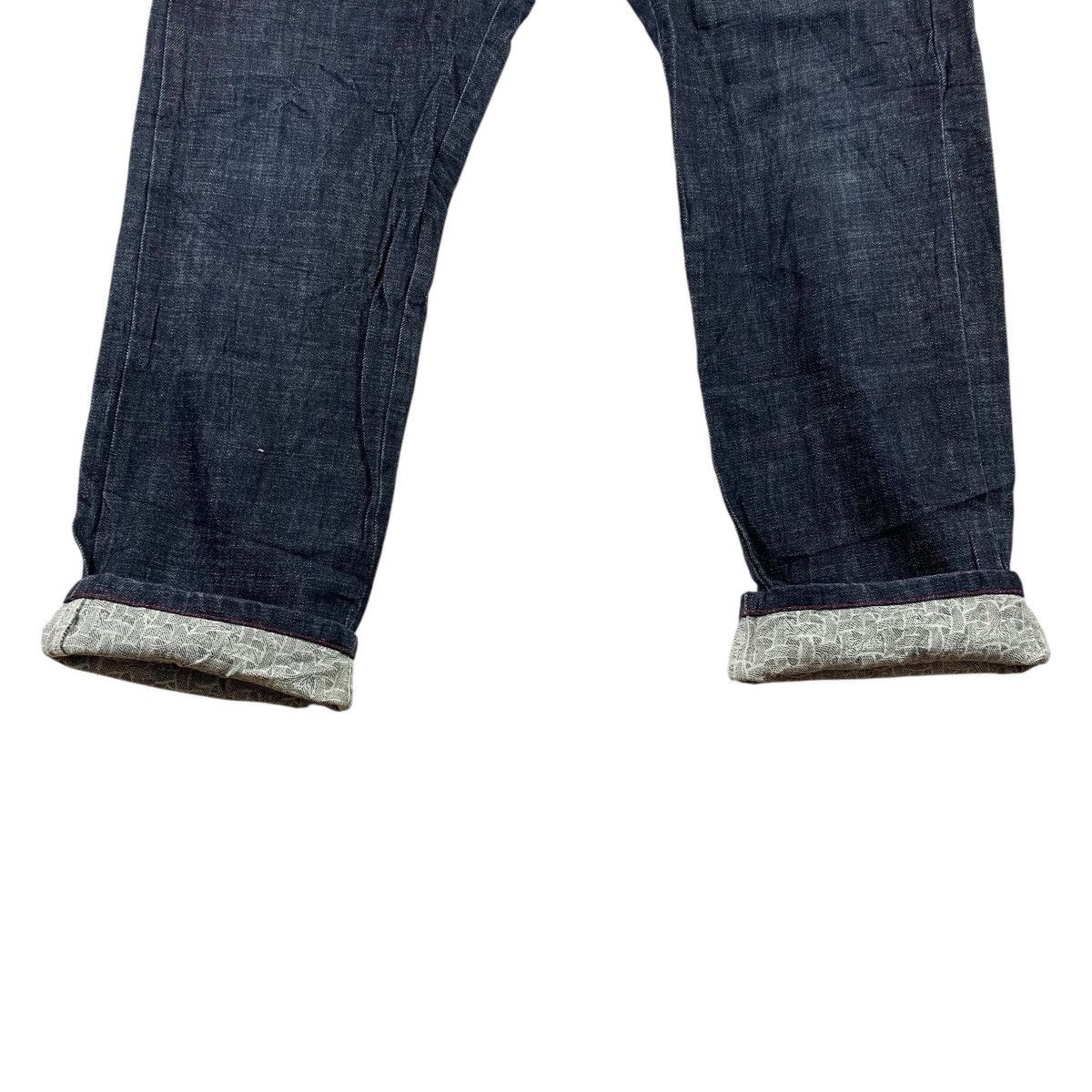 Japanese Brand × Momotaro Jeans SHARAKU japan double waist blue jeans Size US 33 - 12 Thumbnail