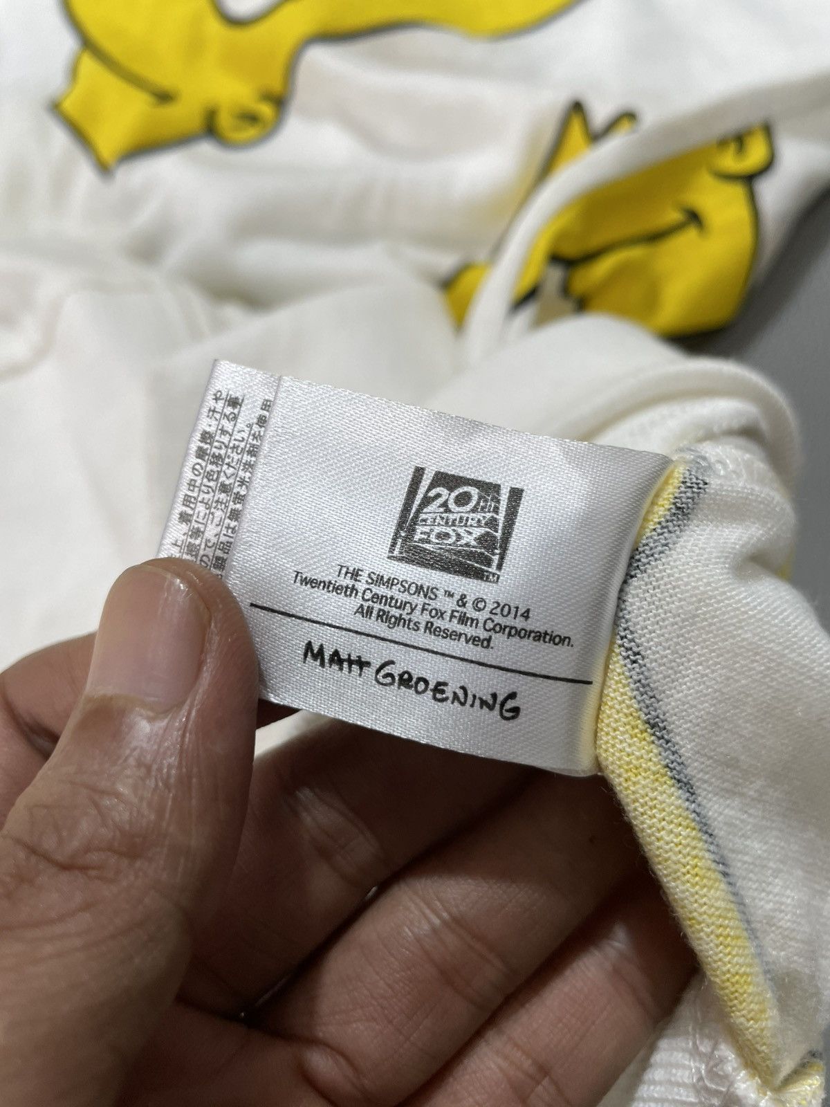 The Simpsons Japanese Simpson Full Printed Hoodie Size US M / EU 48-50 / 2 - 6 Thumbnail