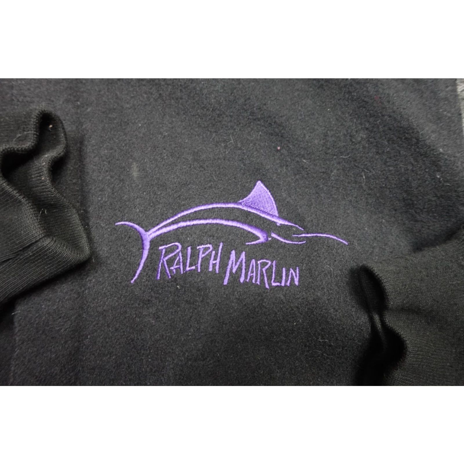 Hamilton VINTAGE Ralph Marlin Varsity Jacket Mens 2XL Black Leather Zip Lined Pattern Solid College Style Size US XXL / EU 58 / 5 - 2 Thumbnail