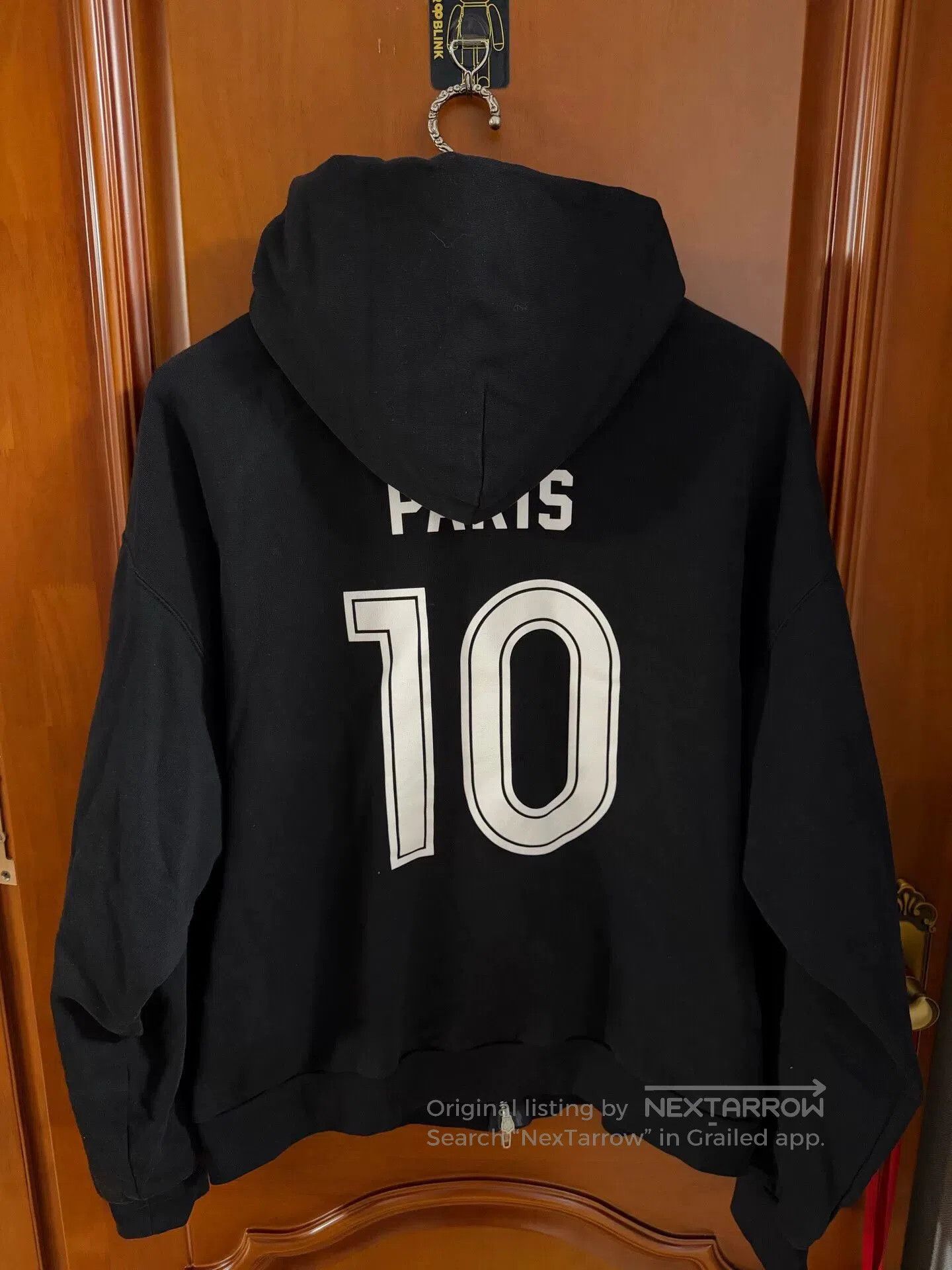 Balenciaga balenciaga paris hooded zip-up jacket. Size US L / EU 52-54 / 3 - 2 Thumbnail
