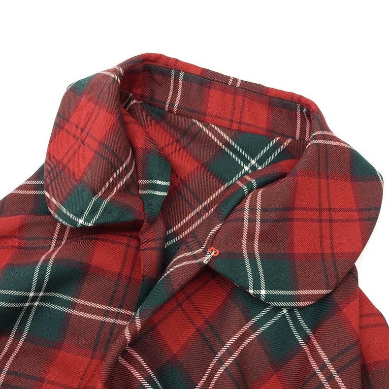 Other Comme Des Garcons Vintage Red Plaid Lost Empire Jacket Size S / US 4 / IT 40 - 3 Thumbnail
