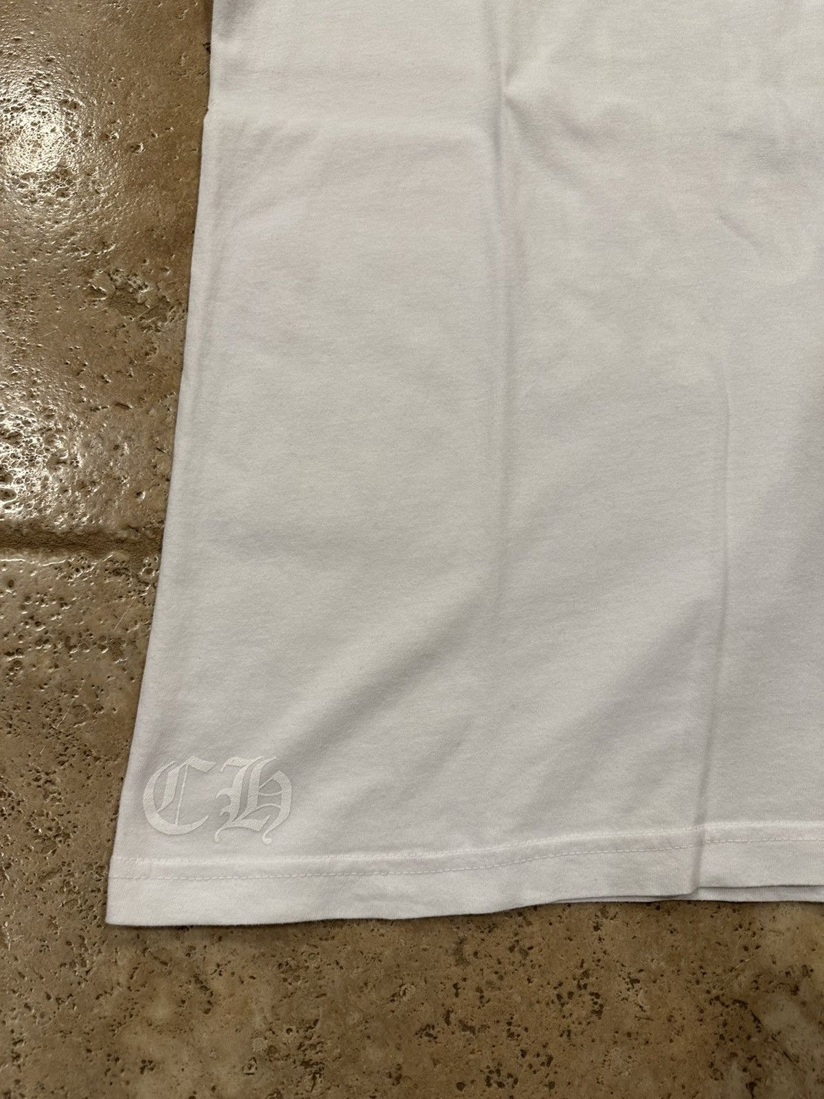 Chrome Hearts Chrome Hearts White / Yellow Script Hollywood T-Shirt Size US XL / EU 56 / 4 - 5 Thumbnail