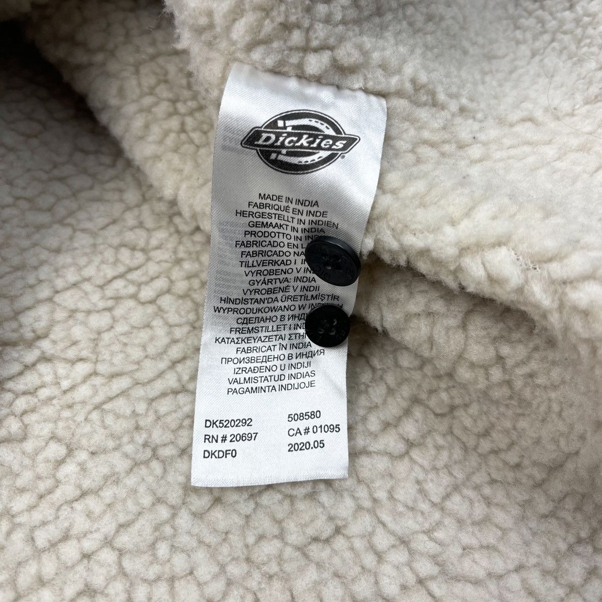 Dickies Dickies Landsdale Sherpa Lined Duck OverShirt Size US S / EU 44-46 / 1 - 6 Thumbnail