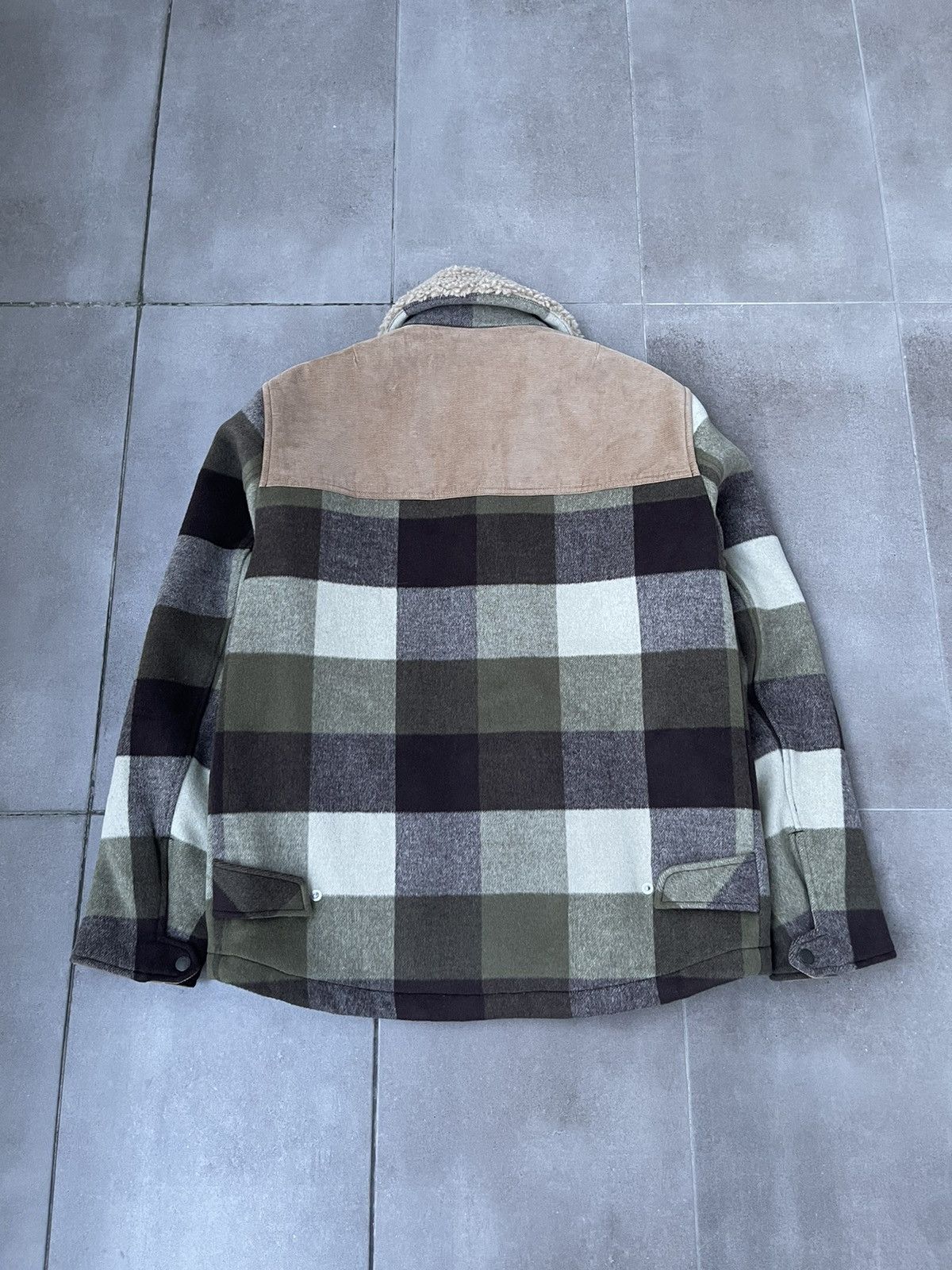 Rag & Bone !DS! AW22 Rag & Bone Checkered Army Buffalo Lane Jacket Size US M / EU 48-50 / 2 - 15 Thumbnail
