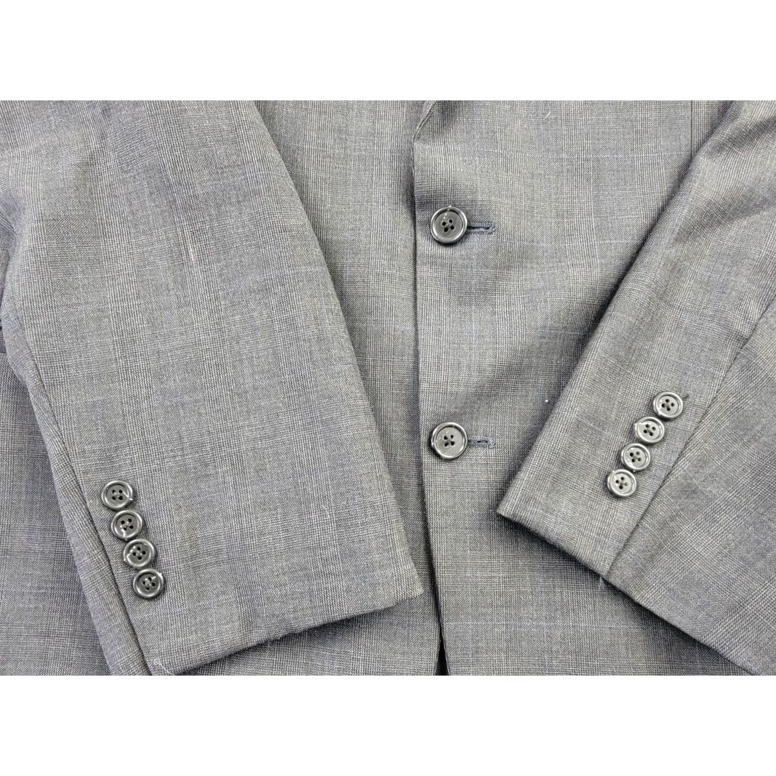 Brooks Brothers VINTAGE Brooks Brothers Suit Jacket Mens 42R Gray 100% Wool Blazer Made in USA 2006 Size 42R - 5 Thumbnail