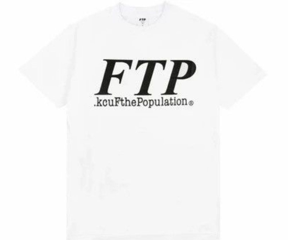 Fuck The Population FTP OG Logo Tee (SS20) Size US XXL / EU 58 / 5 - 3 Thumbnail