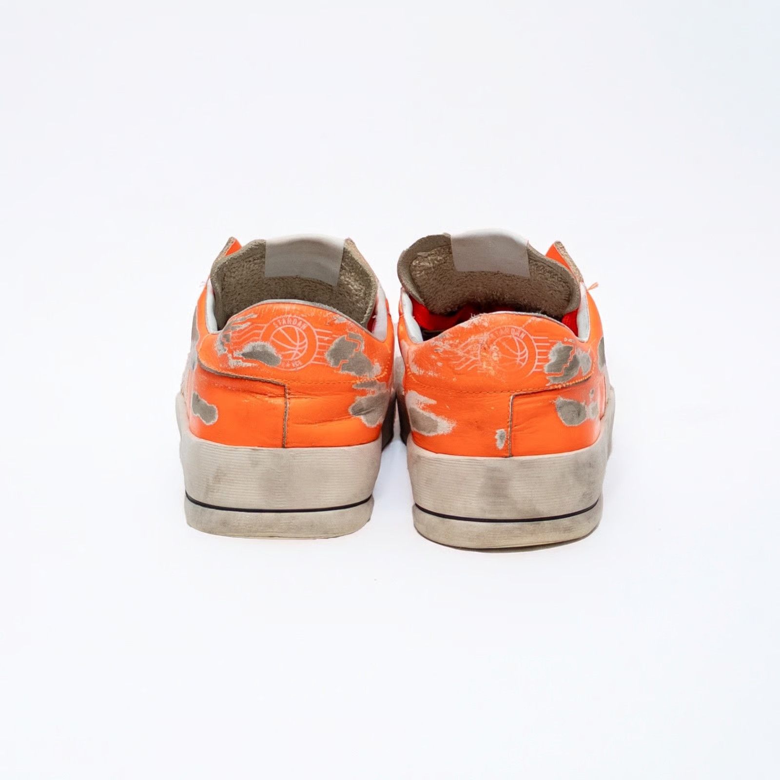 Golden Goose o1bcso1str0126 Stardan Leather Sneaker in Orange Size US 8 / EU 41 - 5 Thumbnail