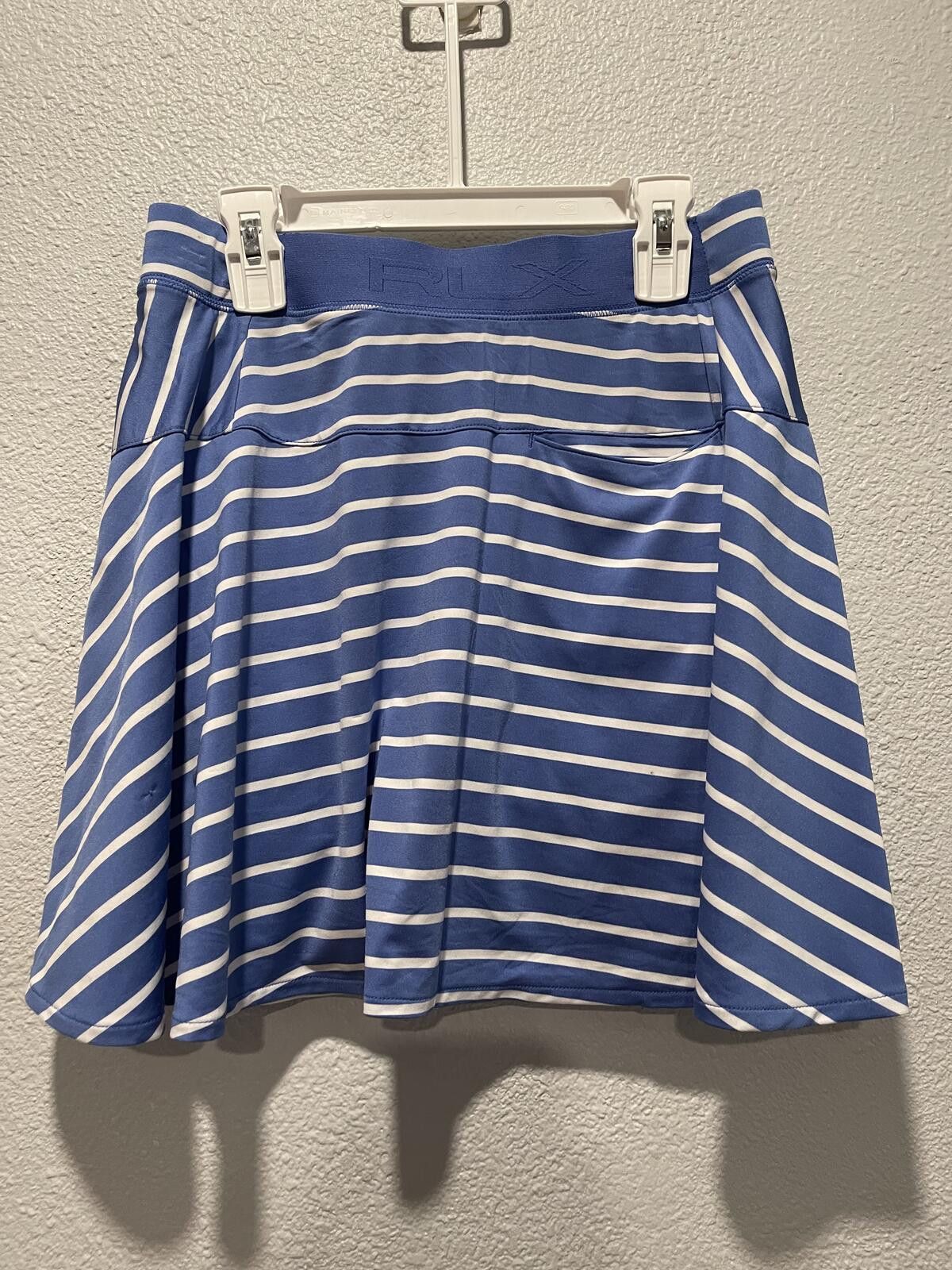RLX Ralph Lauren RLX Ralph Lauren Blue and White Striped Skirt XS New with T Size 26" / US 2 / IT 38 - 2 Thumbnail