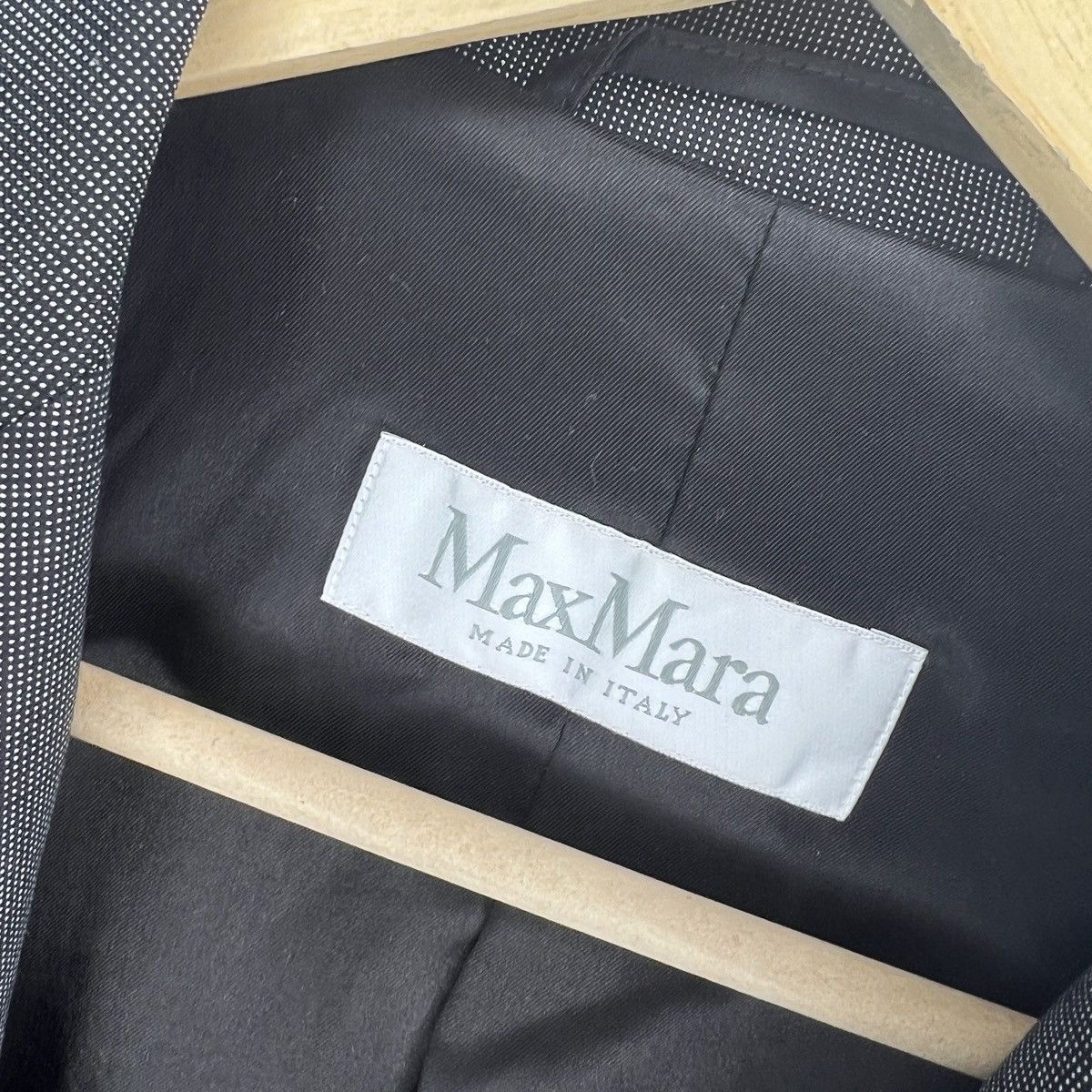 Max Mara Max Mara Blazer Women Gray Wool Size M Size XL / US 12-14 / IT 48-50 - 5 Thumbnail