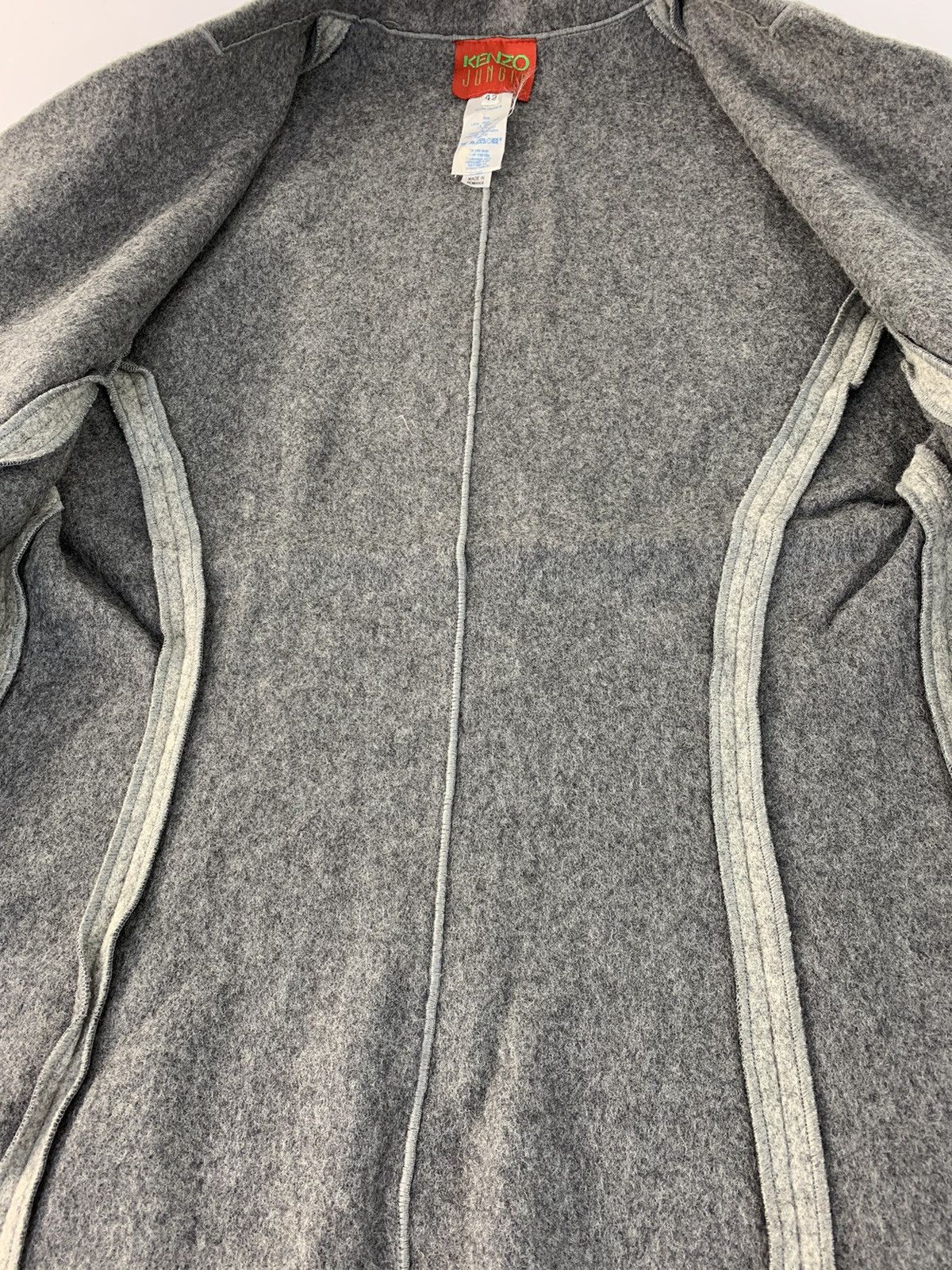 Kenzo 90s Kenzo Jungle Modele Depose Jacket Coat Unique Design Size M / US 6-8 / IT 42-44 - 5 Thumbnail
