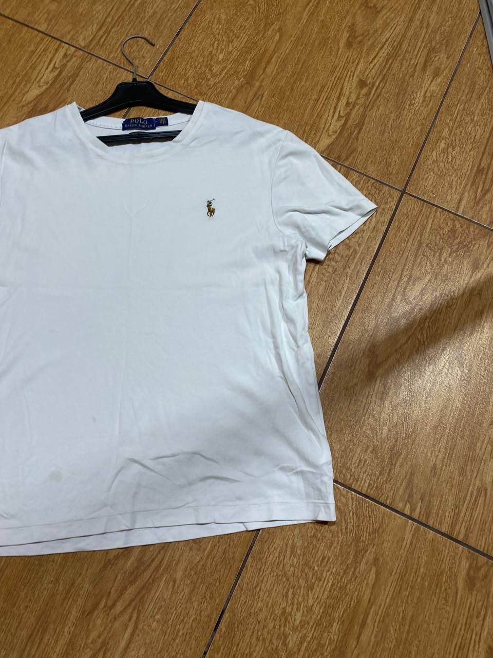 Polo Ralph Lauren Polo Ralph Lauren Custom Slim Fit White T-Shirt Size M Size US M / EU 48-50 / 2 - 7 Thumbnail