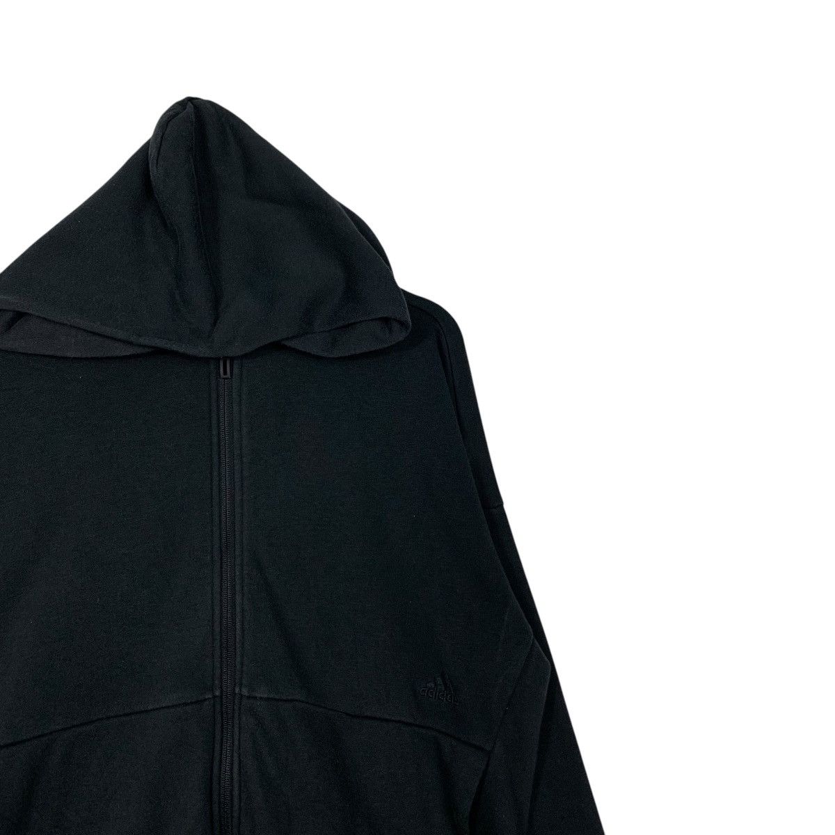 Adidas ADIDAS Big Logo Zipper Hoodies Sweatshirt #1787-C79 Size US L / EU 52-54 / 3 - 8 Thumbnail