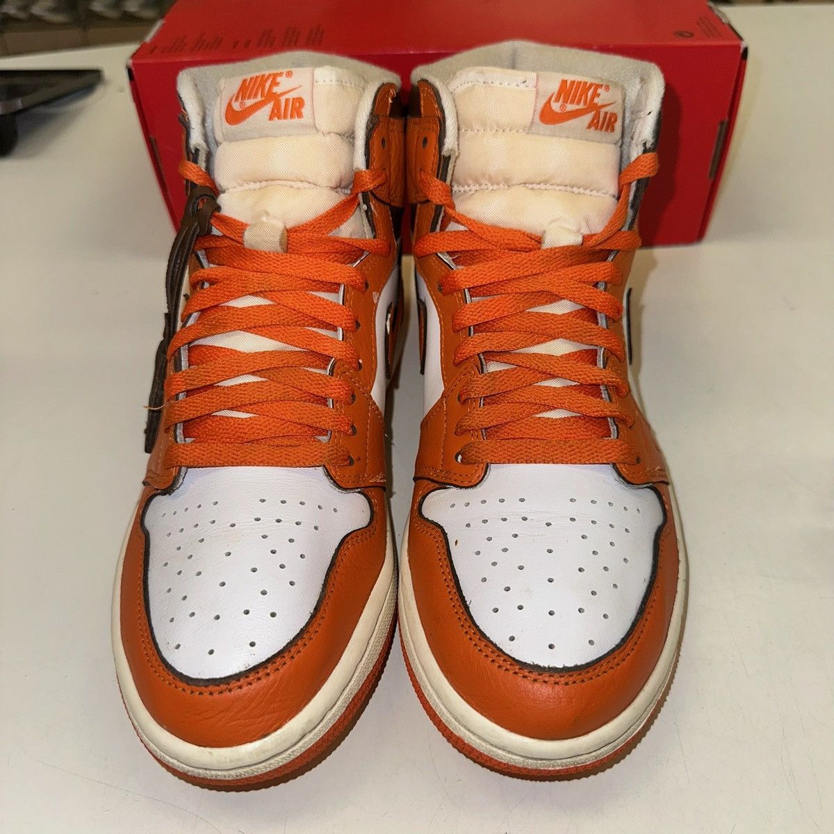 Jordan Brand × Nike Size 9W (7.5M) - Jordan 1 Retro High OG Starfish Size US 9 / IT 39 - 4 Thumbnail