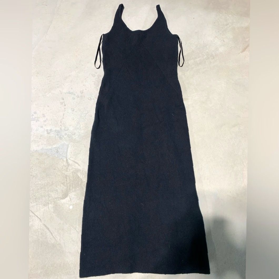 Abercrombie & Fitch Abercrombie & Fitch Maxi Dress Long Black Knit LT Large Tall Women L Maxi Dress Long Black Abercrombie & Fitch Women's Dress LT Large Tall Size L / US 10 / IT 46 - 2 Thumbnail