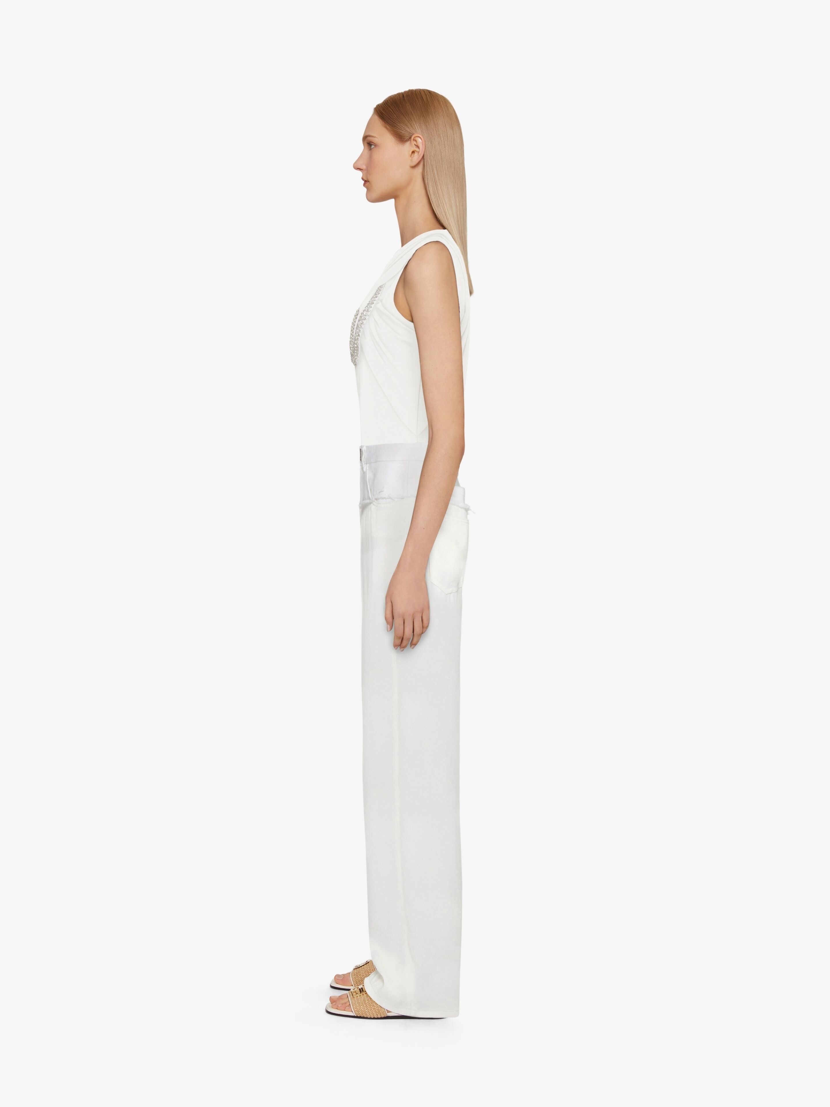 Givenchy o1y0925 Blouse in White Size M / US 6-8 / IT 42-44 - 3 Thumbnail