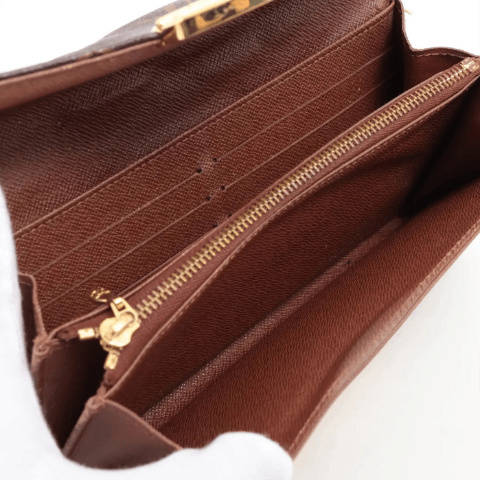 Louis Vuitton Monogram Vintage Sarah Long Wallet Size ONE SIZE - 4 Thumbnail