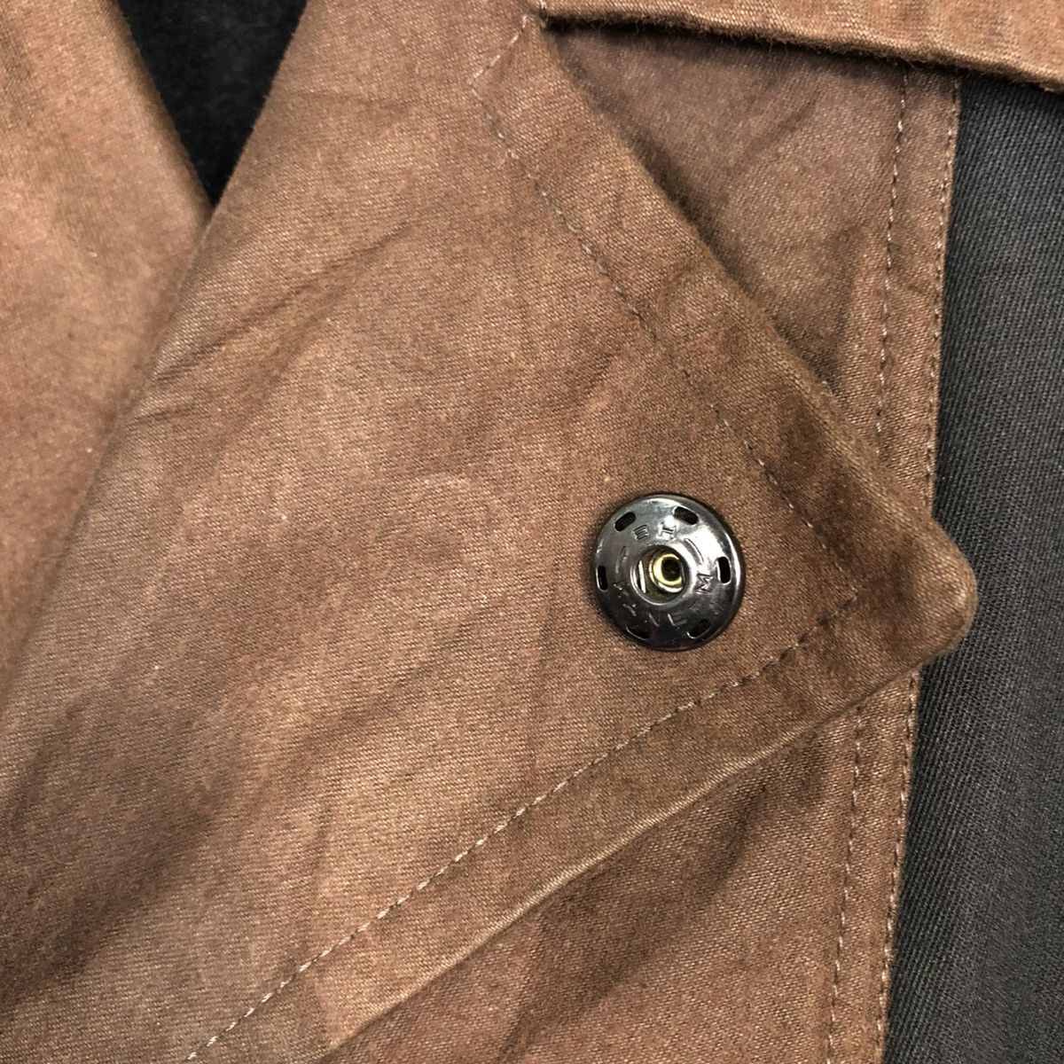 Japanese Brand 🔥VINTAGE BIKER JACKET DOUBLE COLLAR AAOW ISSEY MIYAKE Size M / US 6-8 / IT 42-44 - 18 Thumbnail